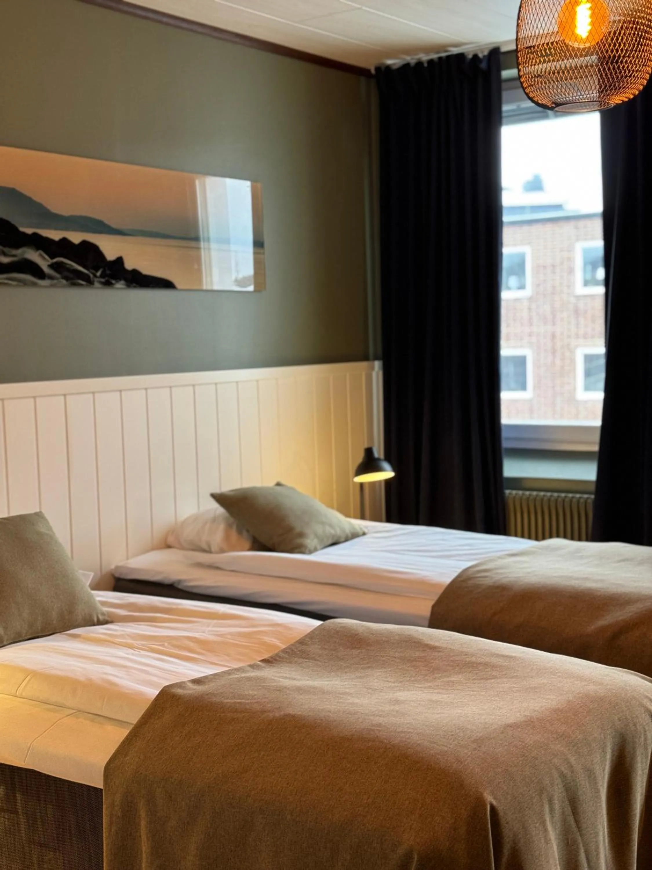 Bed in Strand City Hotel