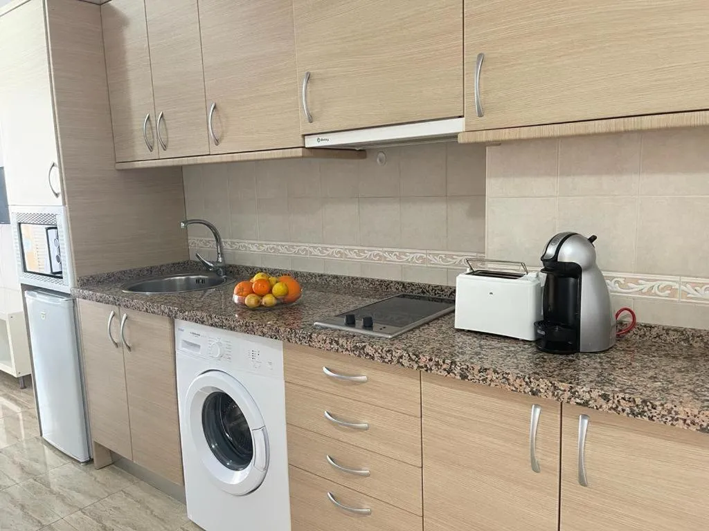 Kitchen or kitchenette in Puerta del Sol TRM only adults Aparts