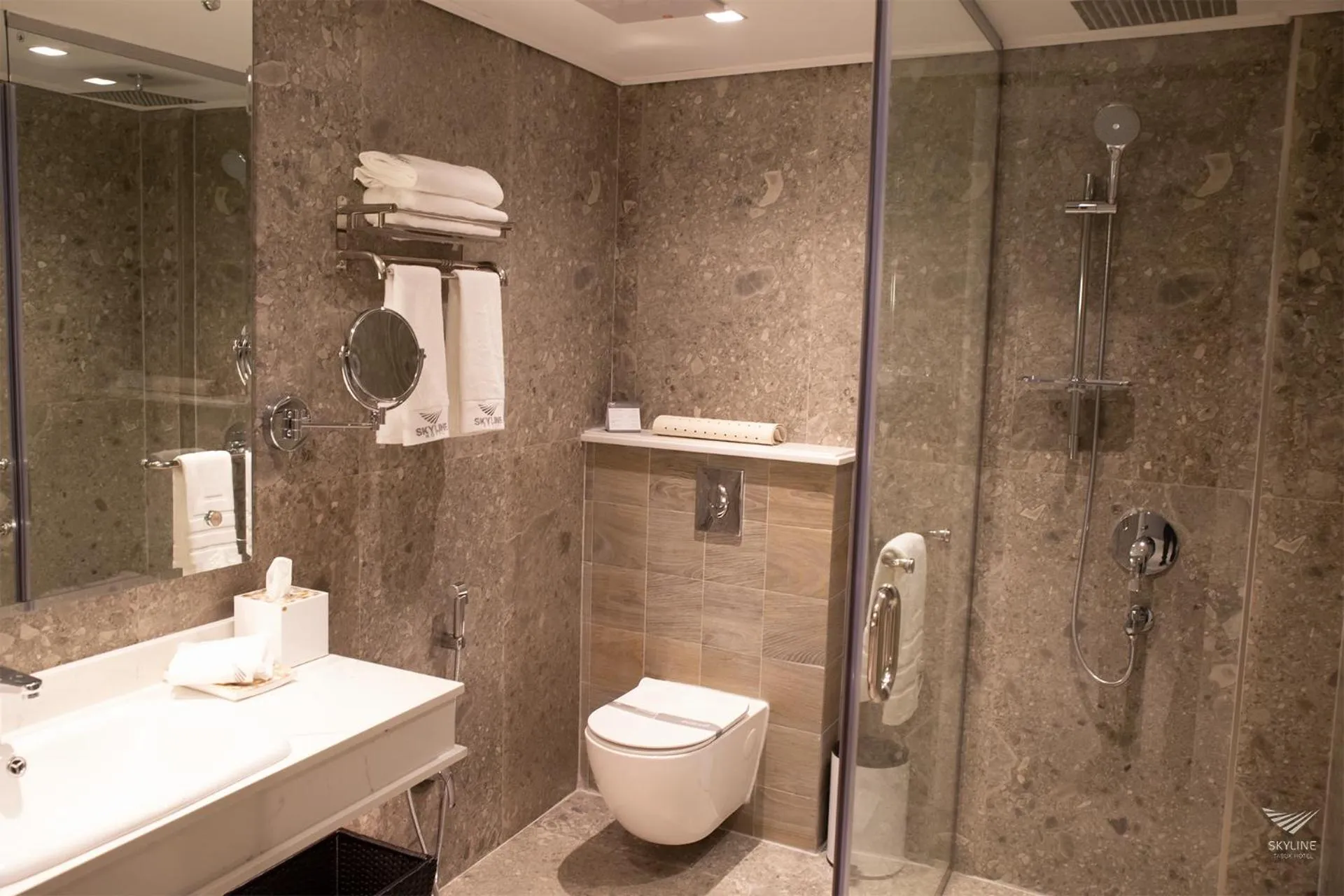 Toilet in Skyline Tabuk Hotel