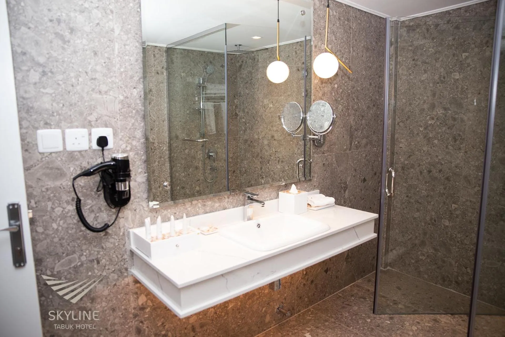 Bathroom in Skyline Tabuk Hotel