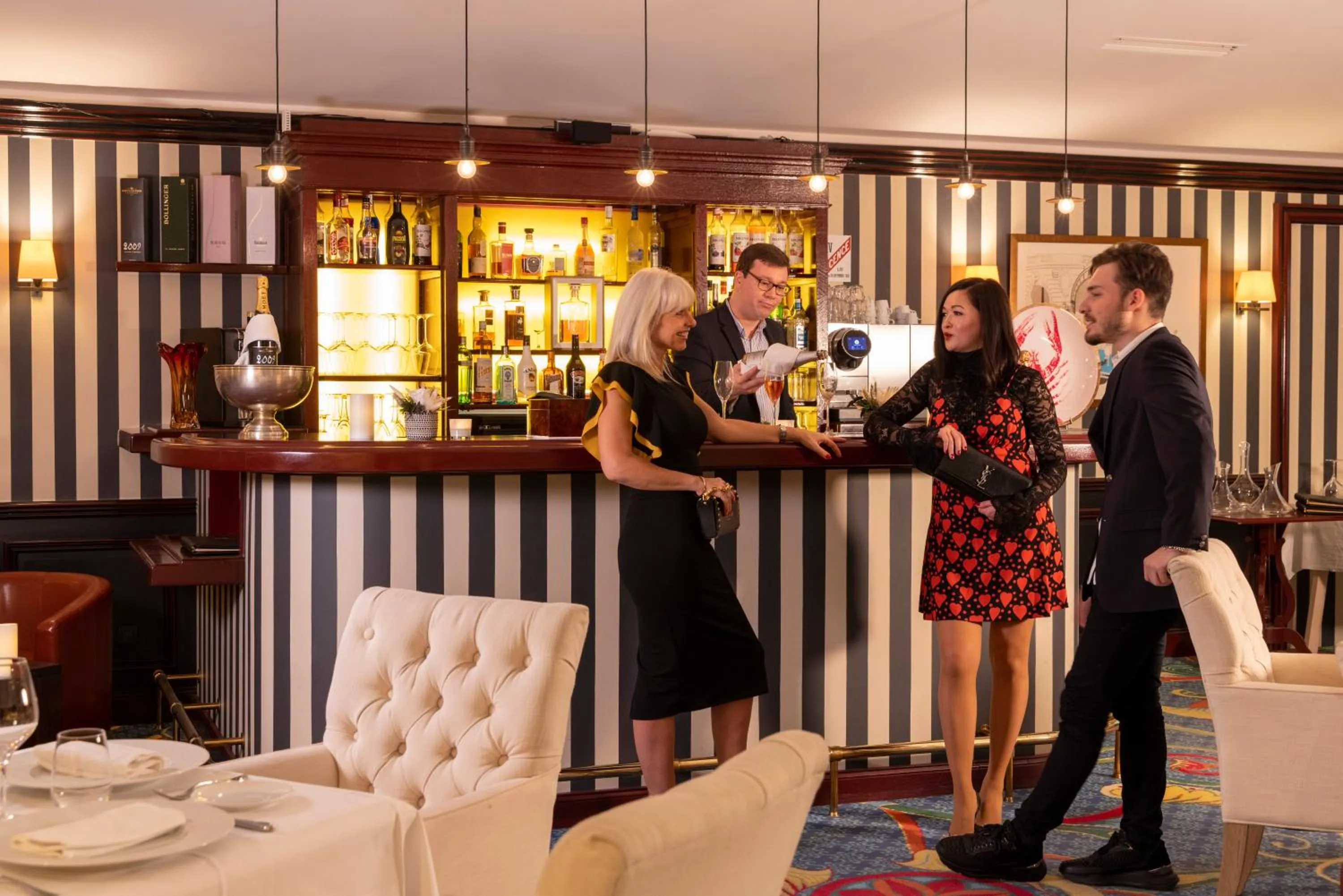 People in Ermitage - Mont-Saint-Michel