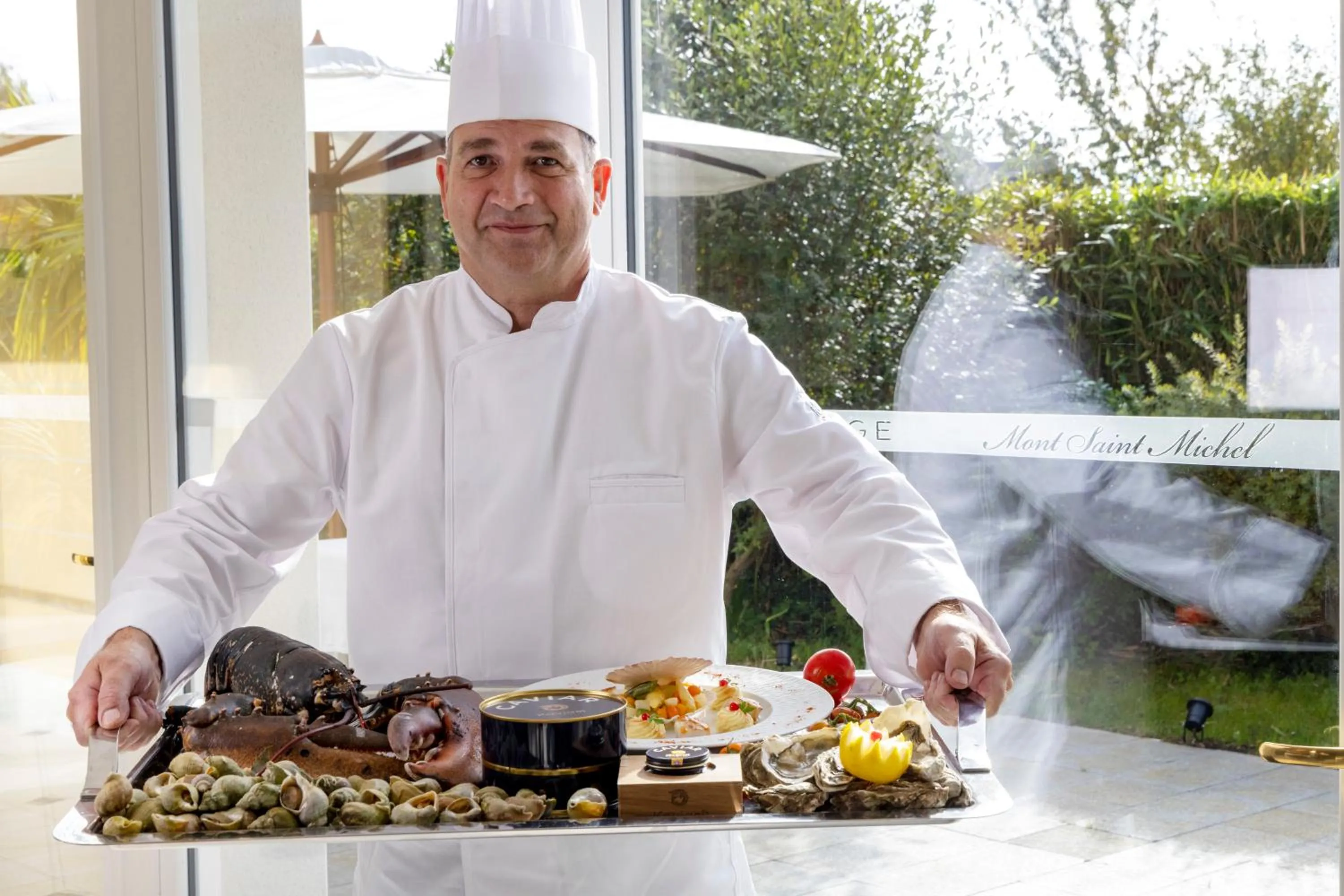 Staff in Ermitage - Mont-Saint-Michel