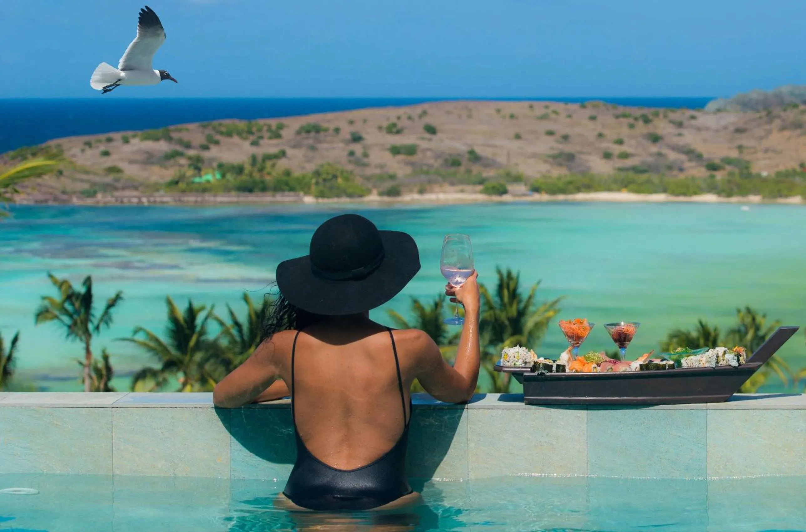 Restaurant/places to eat in Villa Lodge 4 Epices