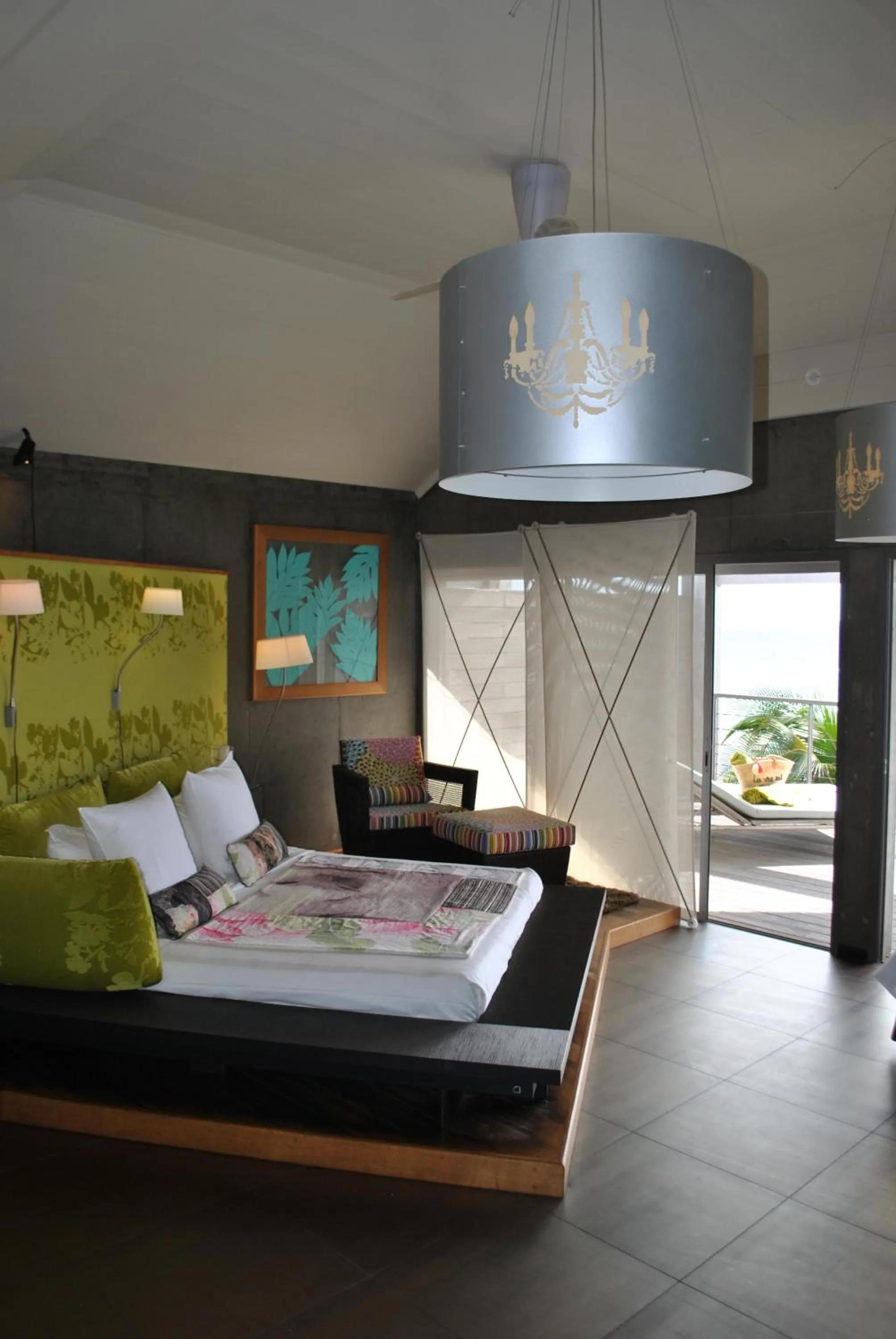 Bed in Villa Lodge 4 Epices