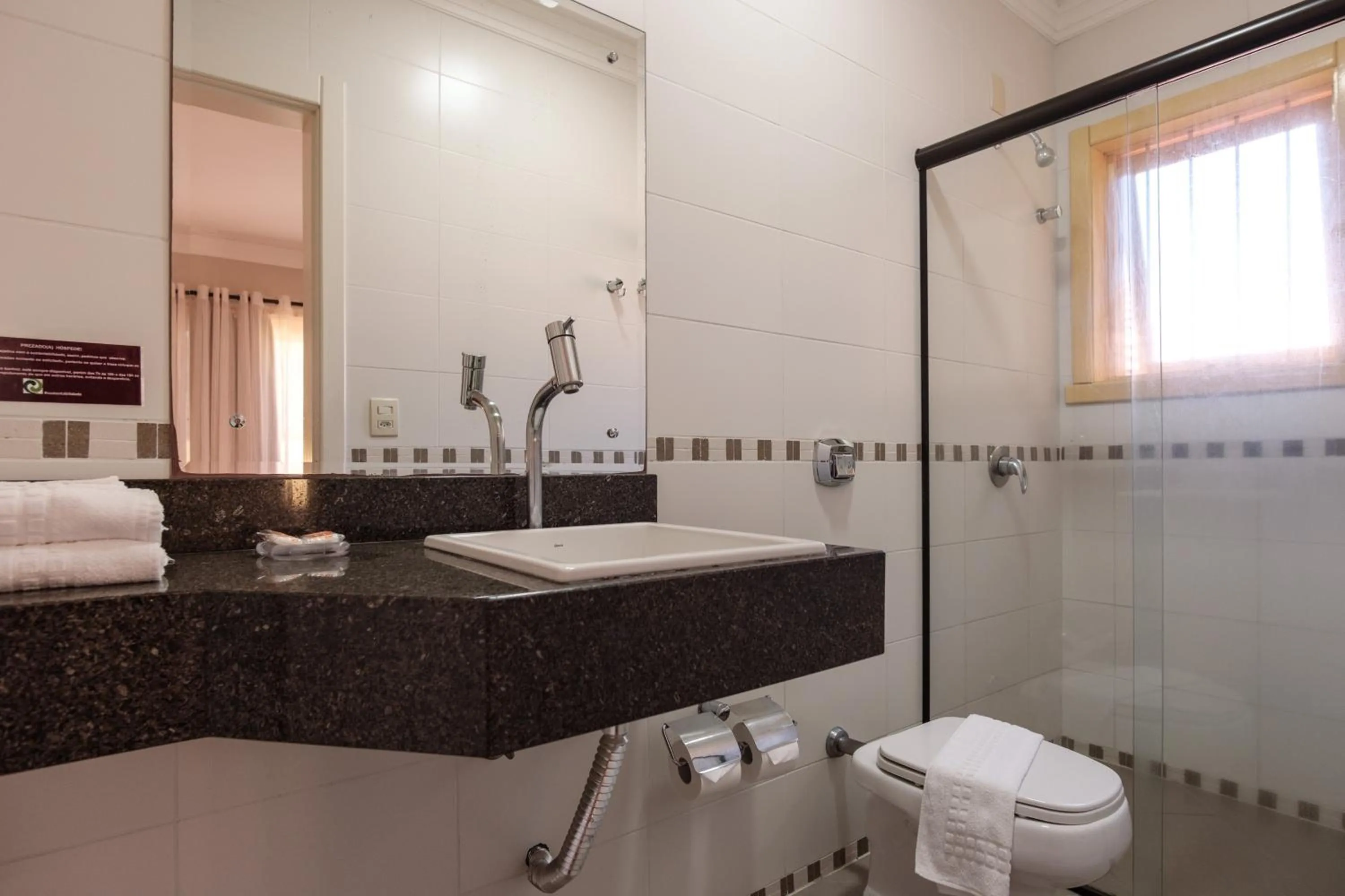 Bathroom in Pousada Do Chalé