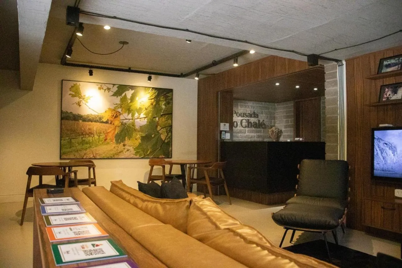 Lobby or reception in Pousada Do Chalé