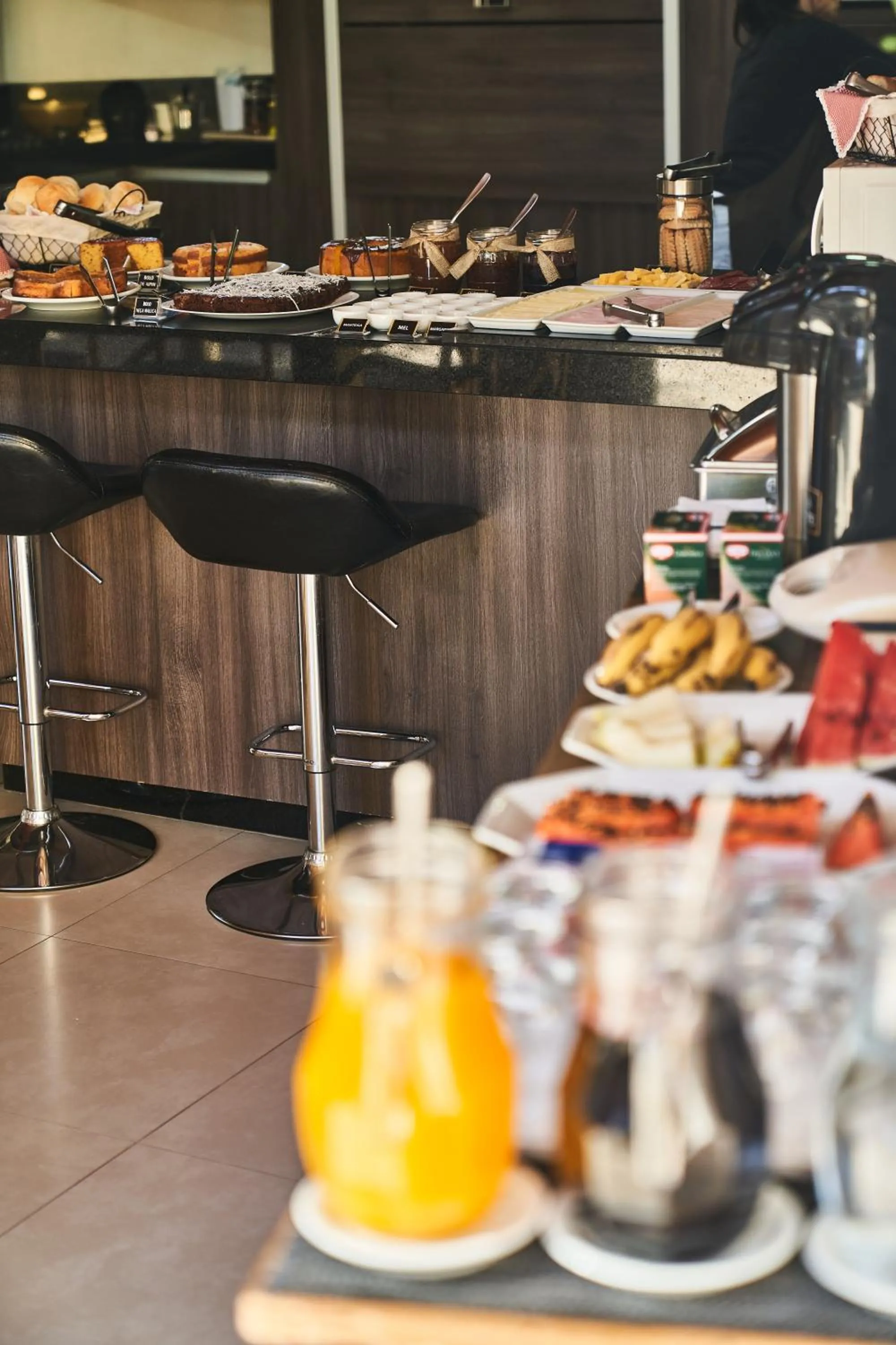 Breakfast in Pousada Do Chalé