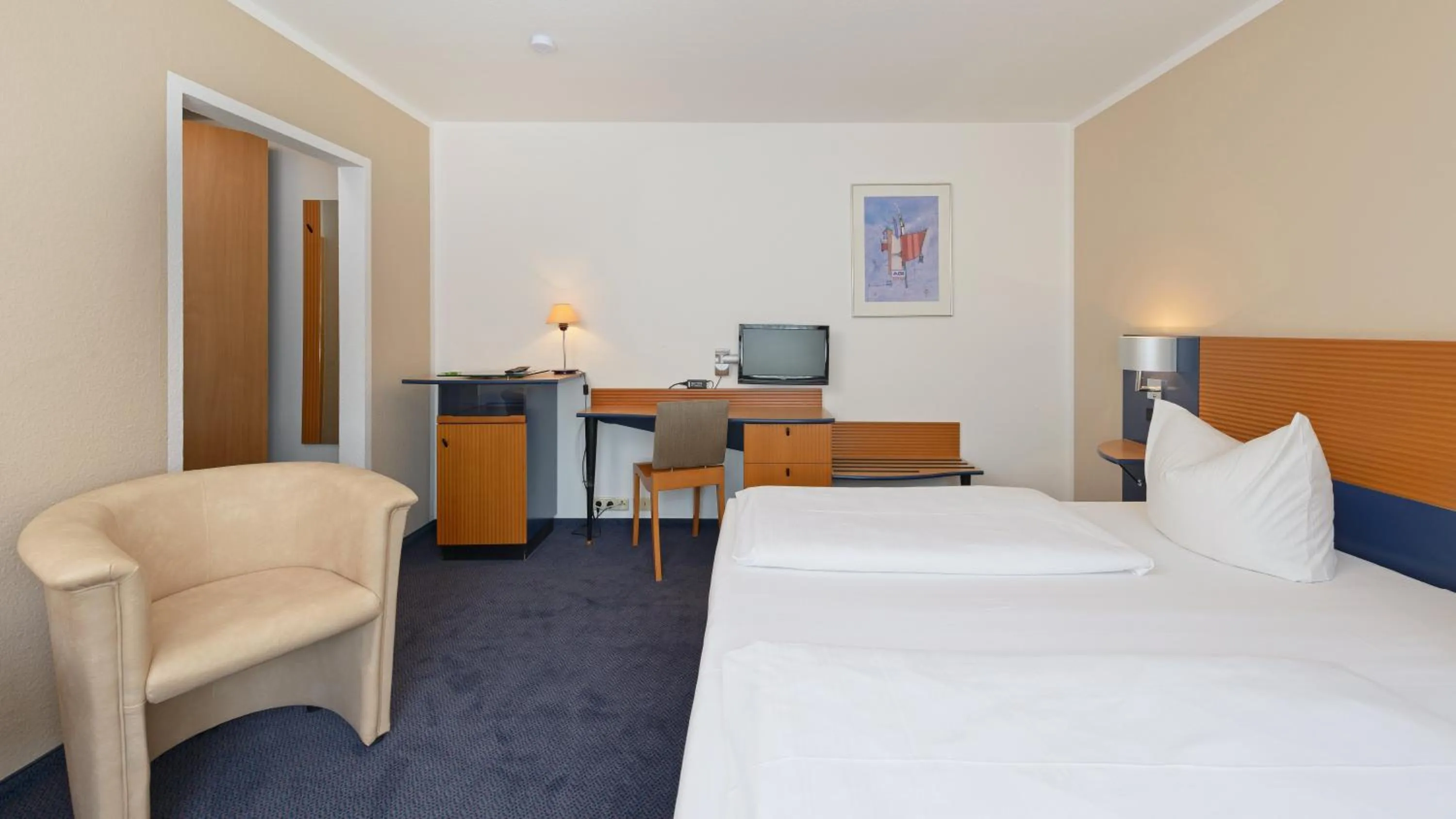 Photo of the whole room, Bed in Motel Hormersdorf