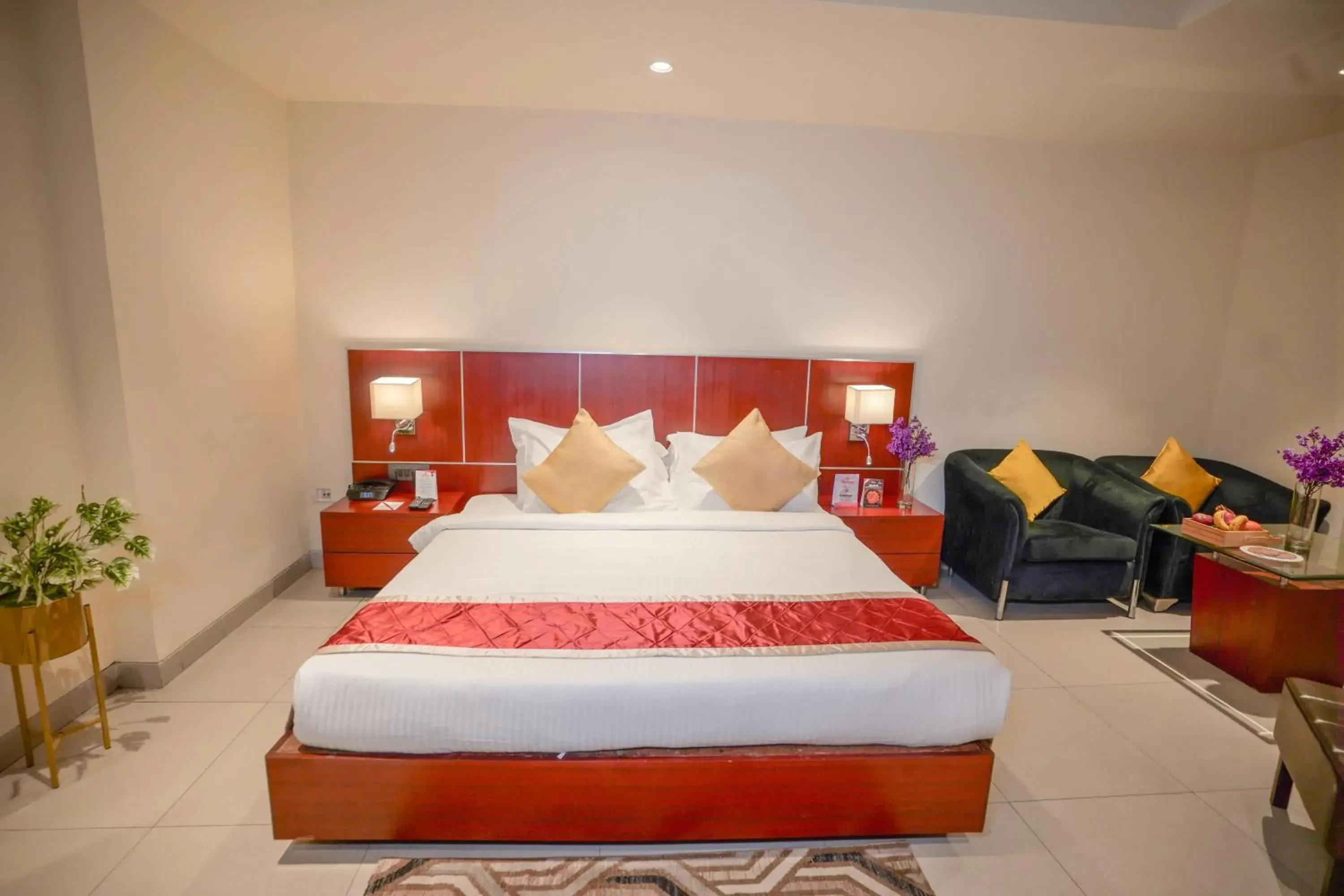 Bed in Hotel Swarn Towers Bed in Hotel Swarn Towers