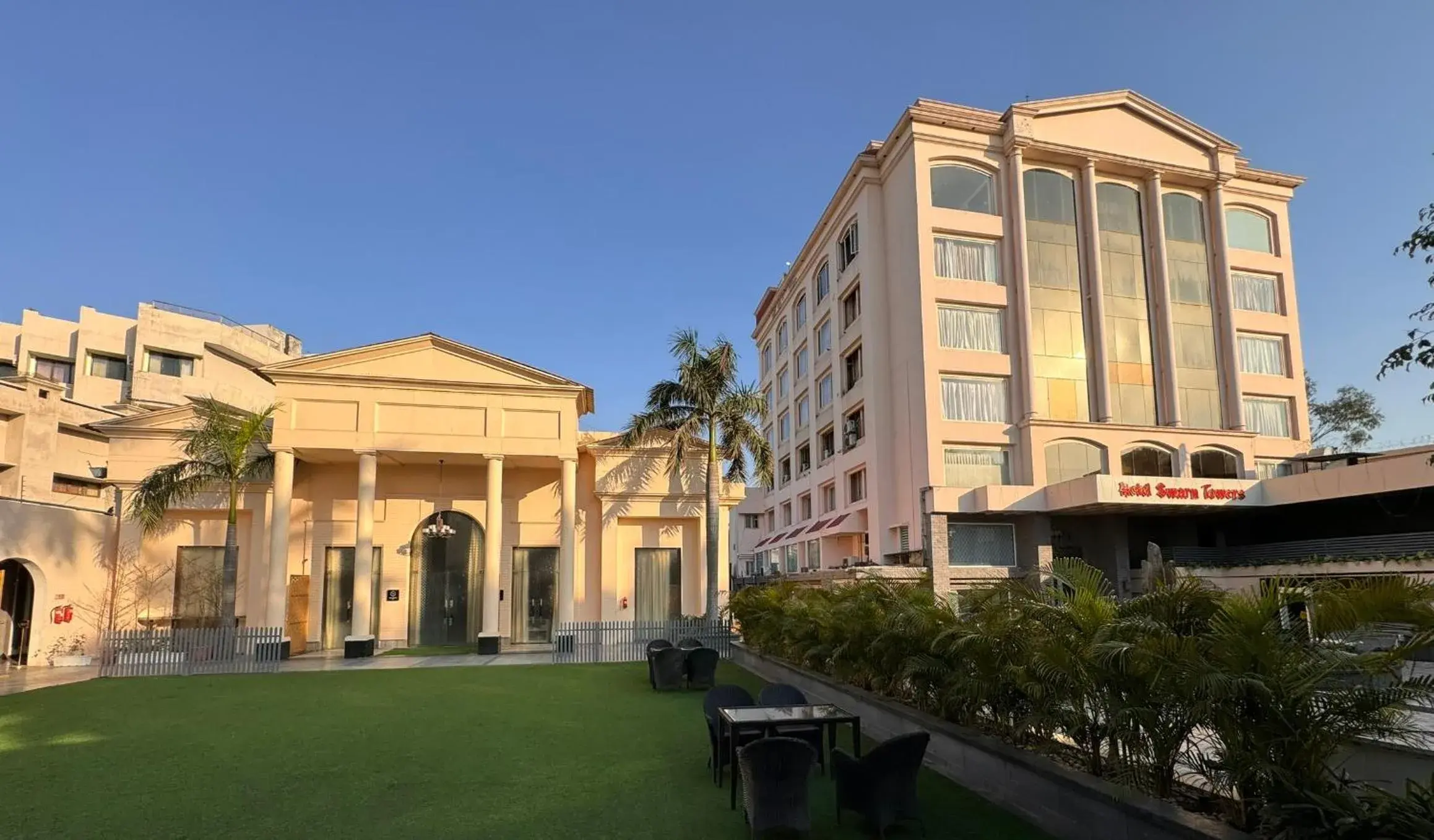 Property building in Hotel Swarn Towers Property building in Hotel Swarn Towers