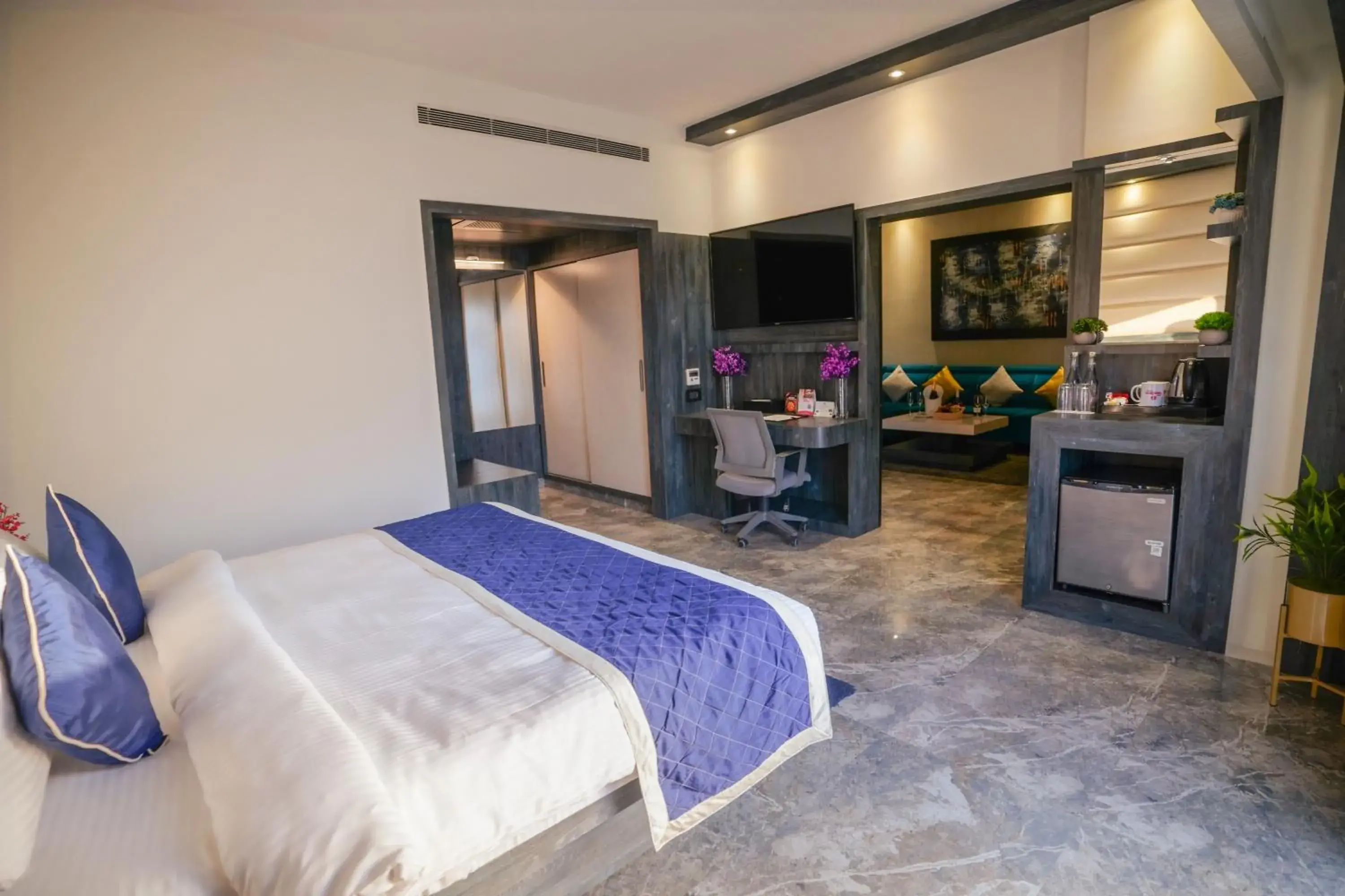 Bed in Hotel Swarn Towers Bed in Hotel Swarn Towers