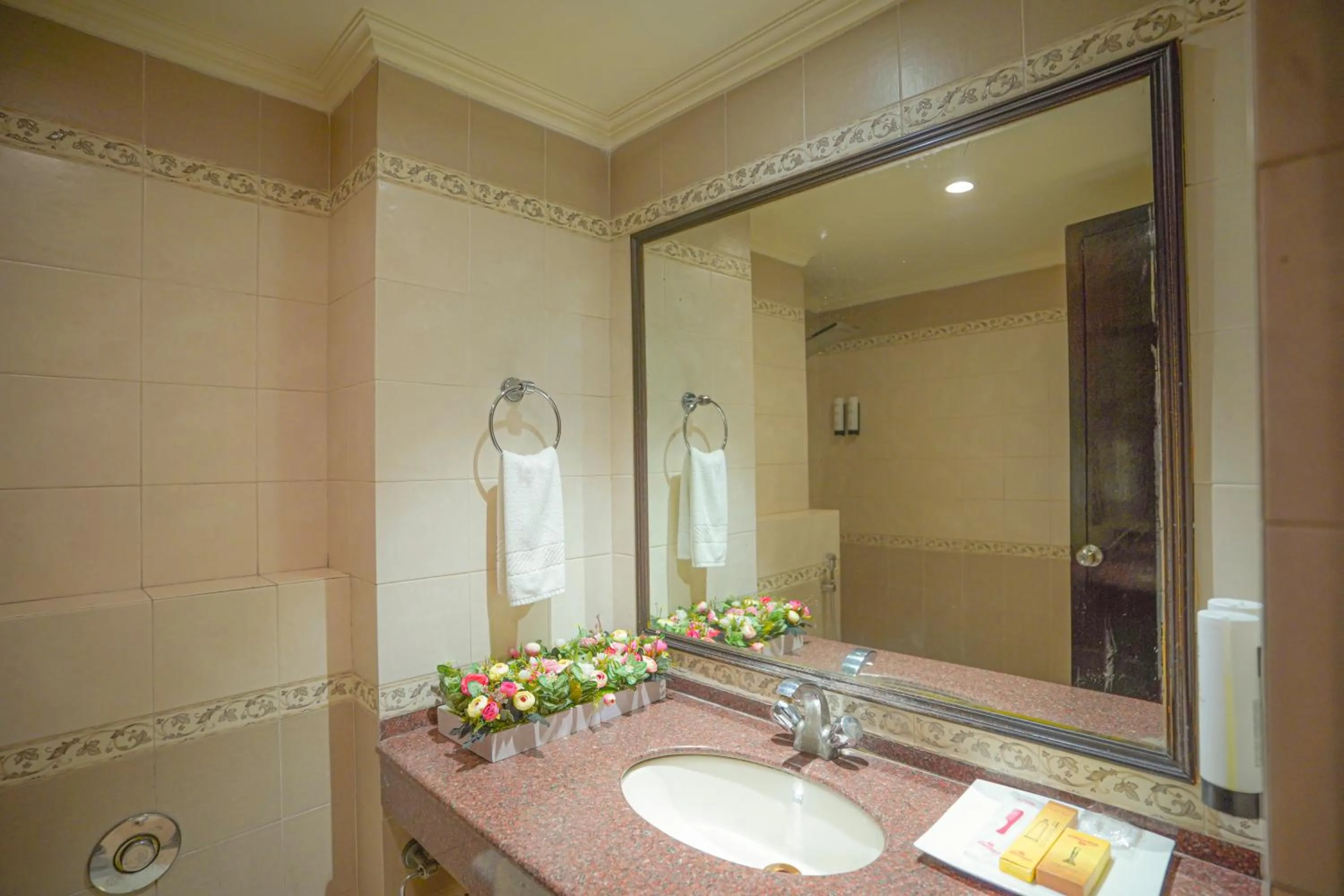 Shower in Hotel Swarn Towers