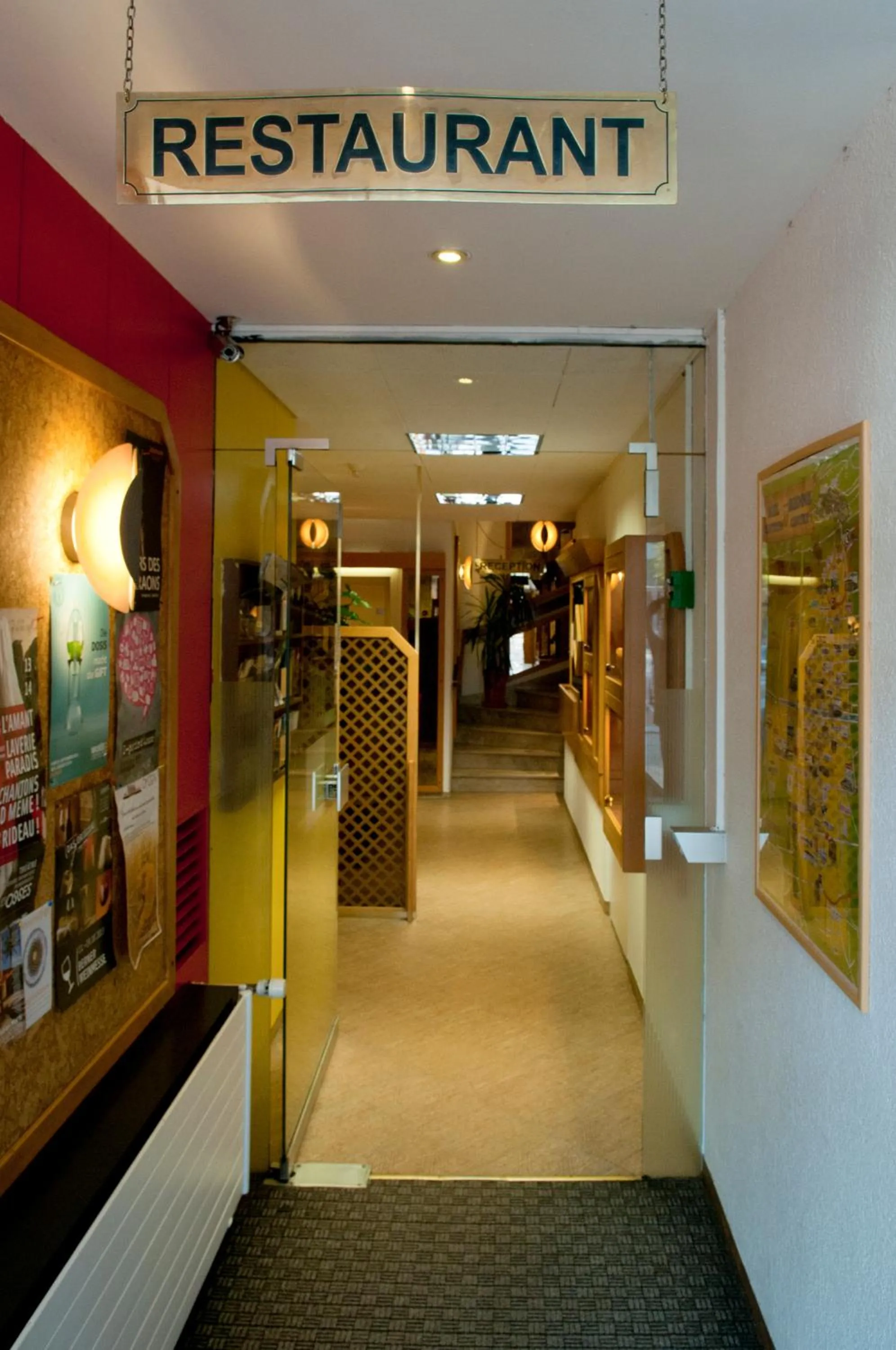 Decorative detail in Hotel Dufour