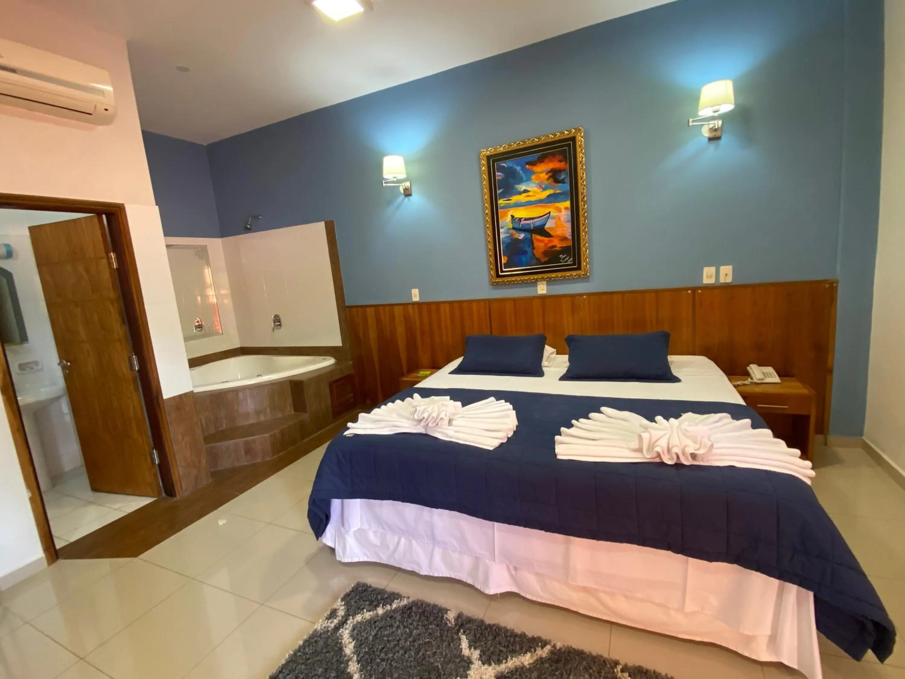 Bed in Terwindt Hotel