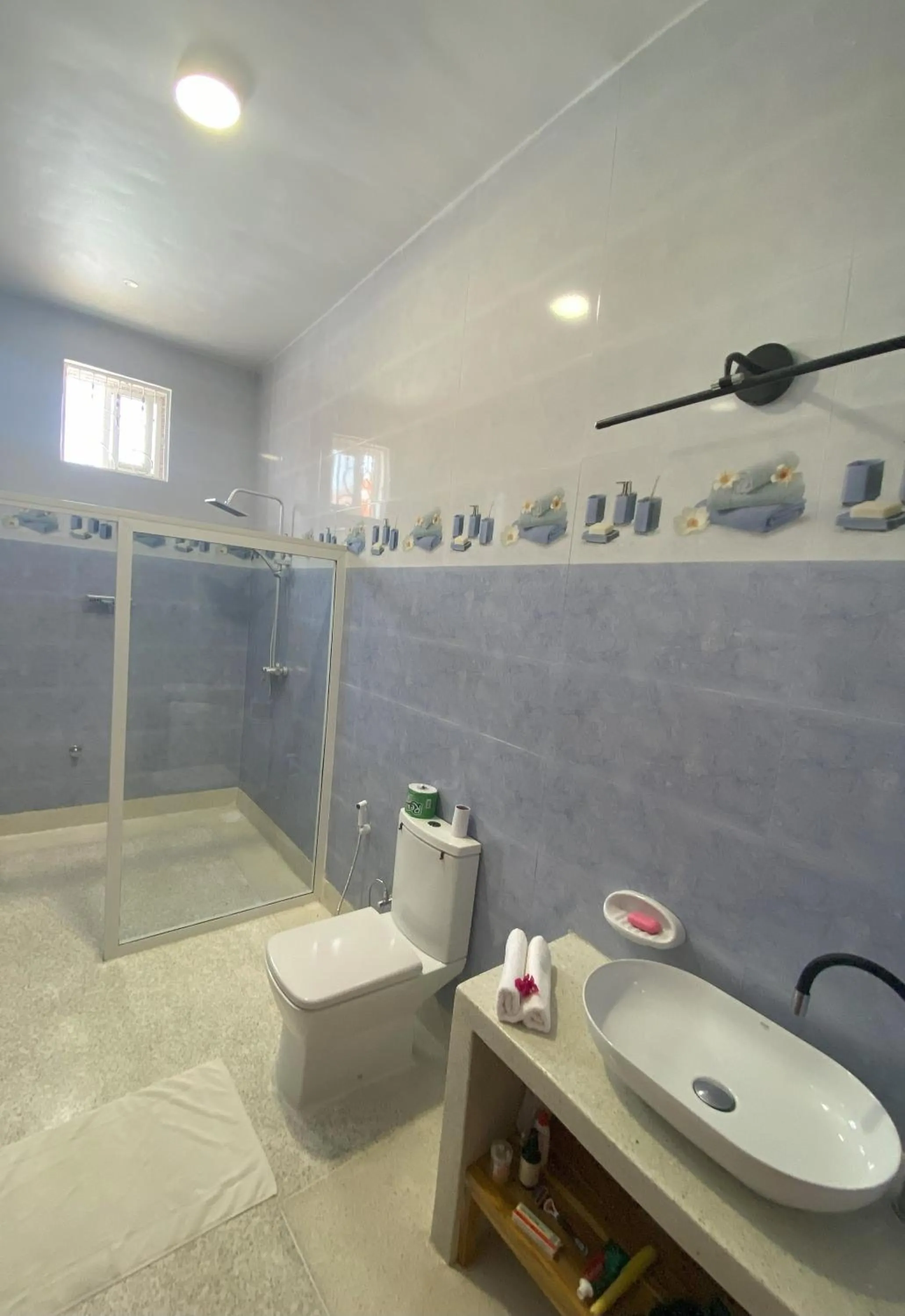 Bathroom in Paje White House