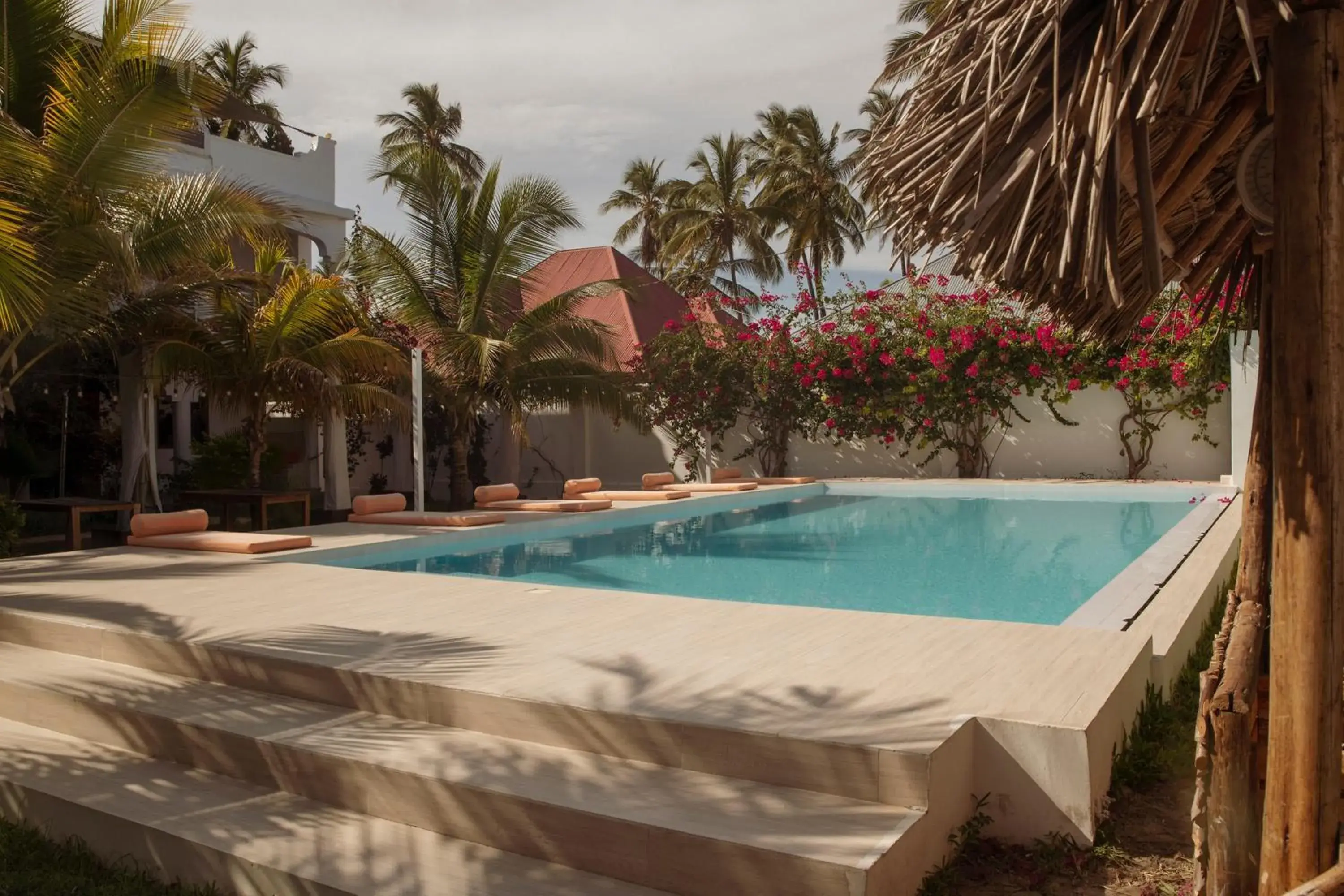 Swimming pool in Paje White House Swimming pool in Paje White House