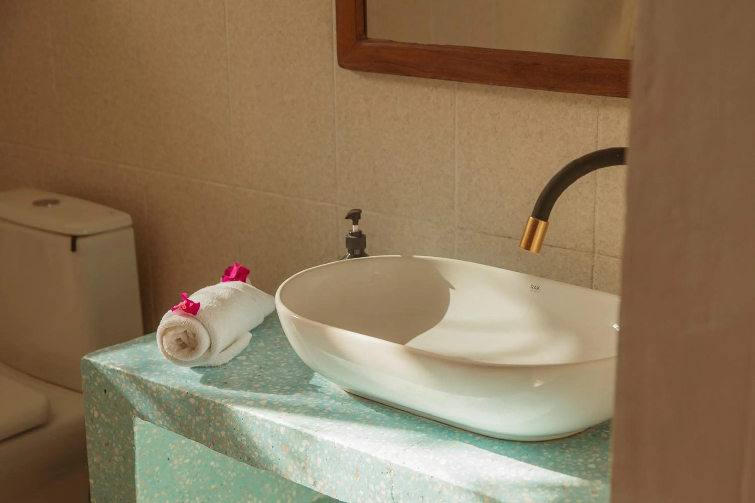 Bathroom in Paje White House