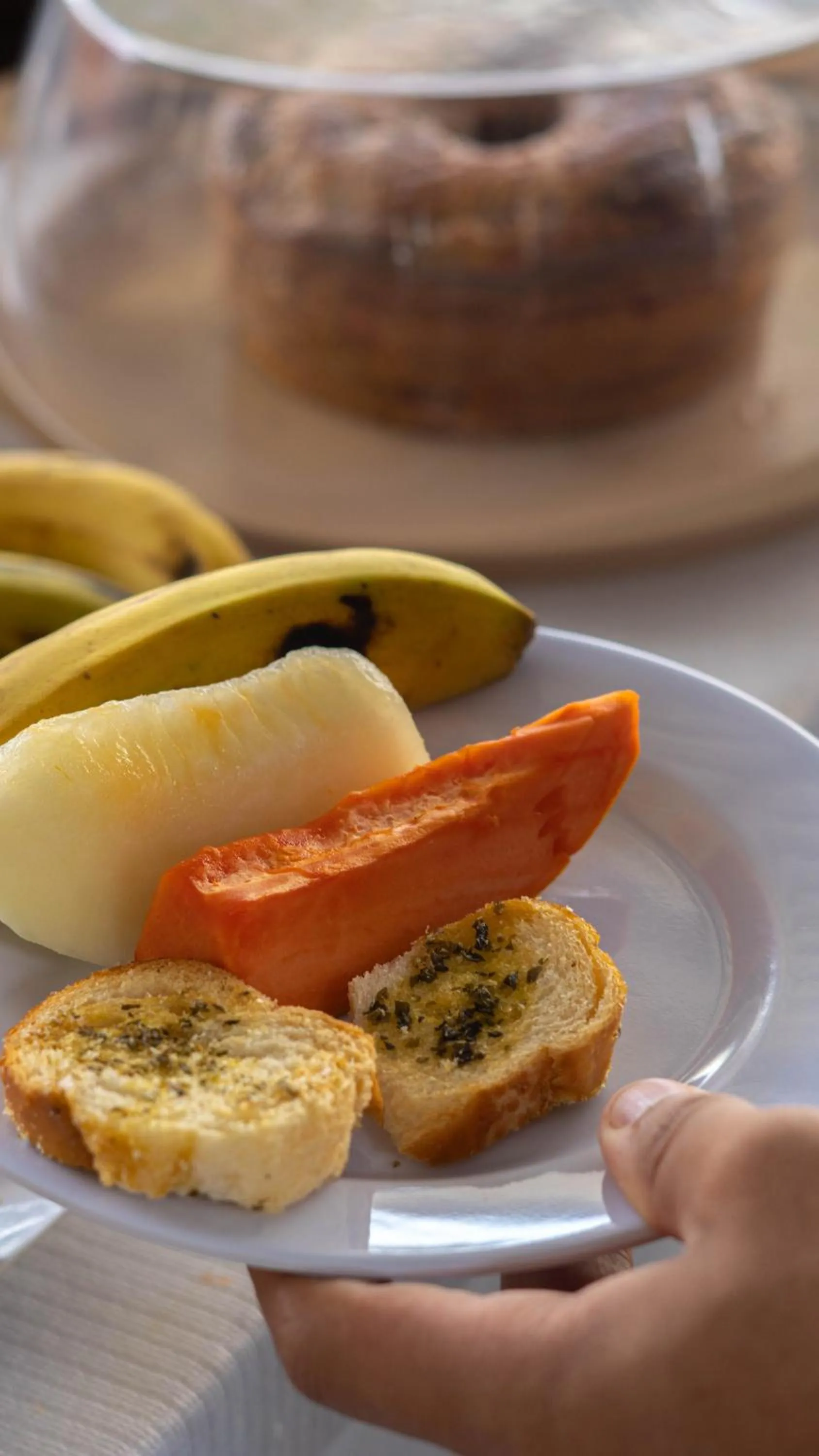 Continental breakfast in Hotel GranDourados