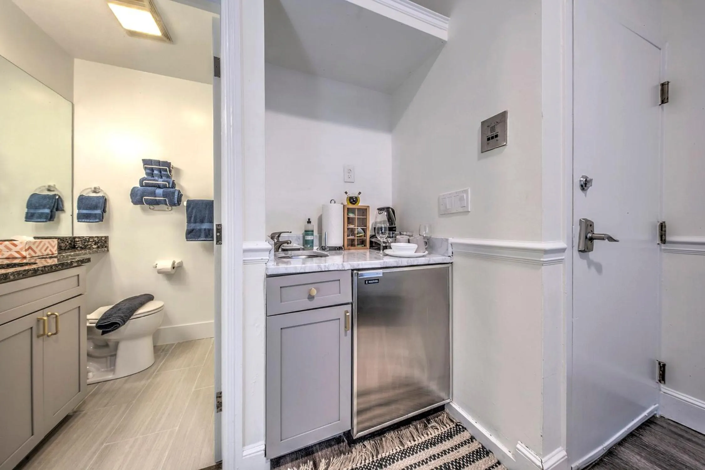 Kitchen or kitchenette in Good Hotels Boston