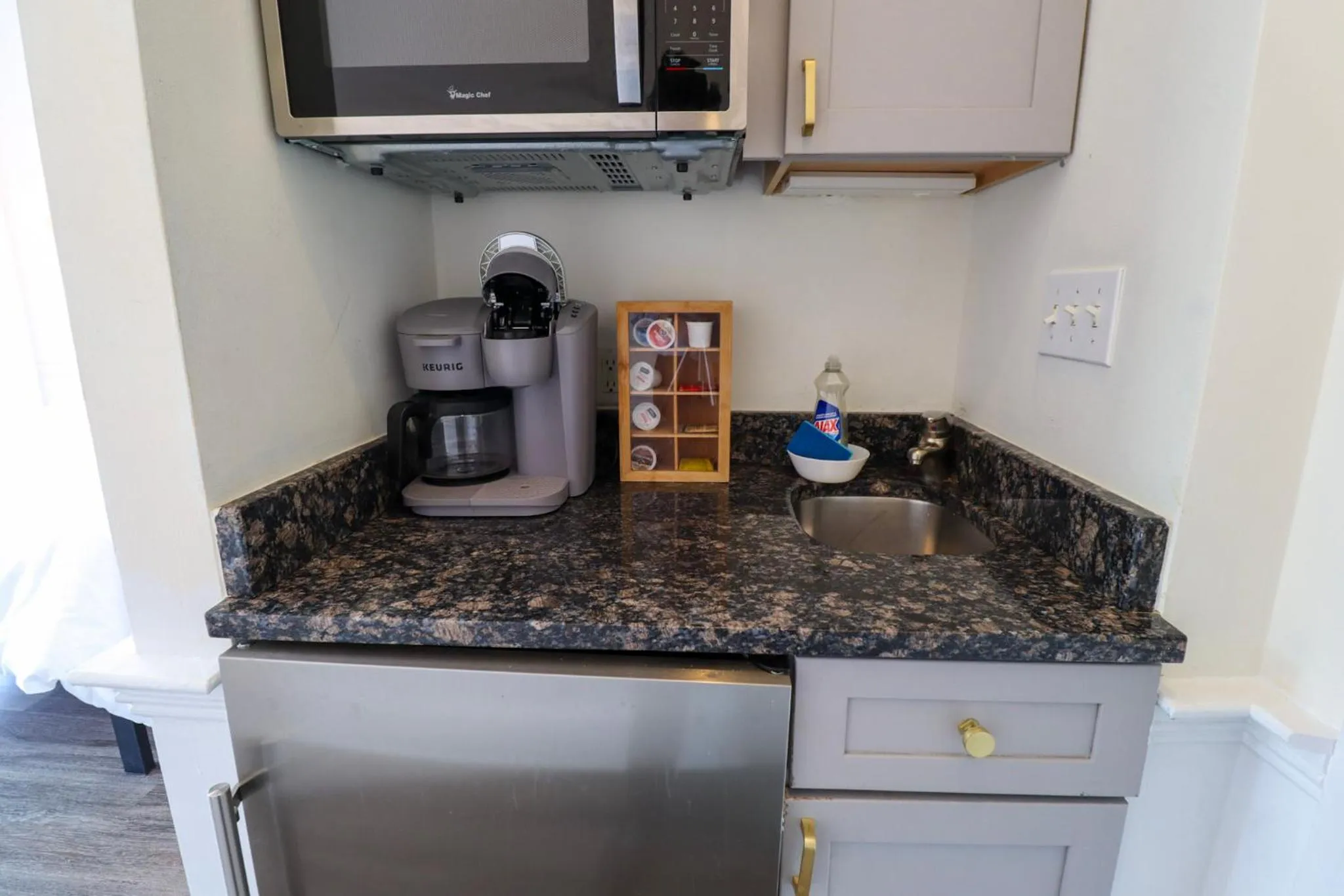 Kitchen or kitchenette in Good Hotels Boston