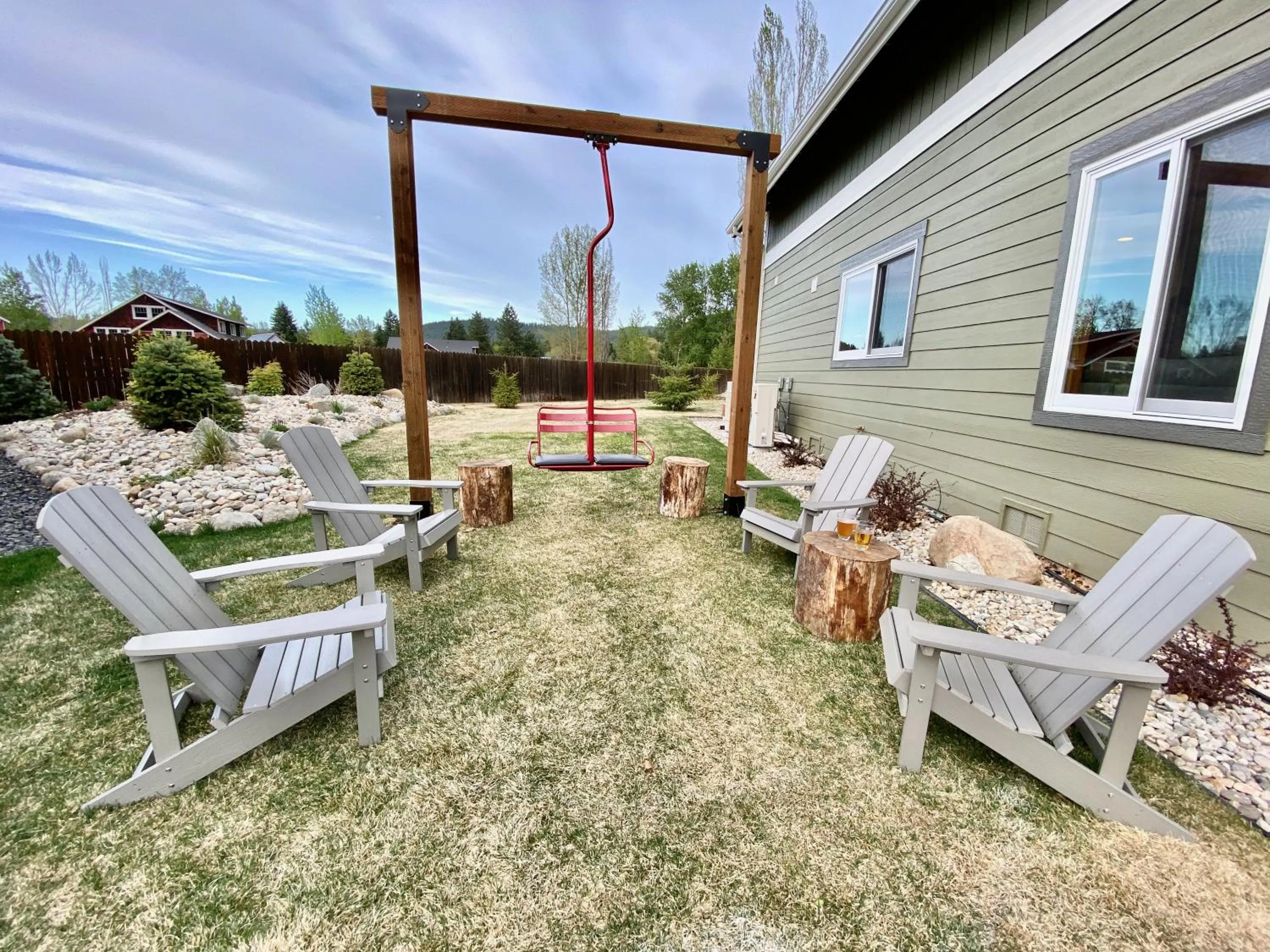 Decorative detail in The Cascade Chalet - Leavenworth