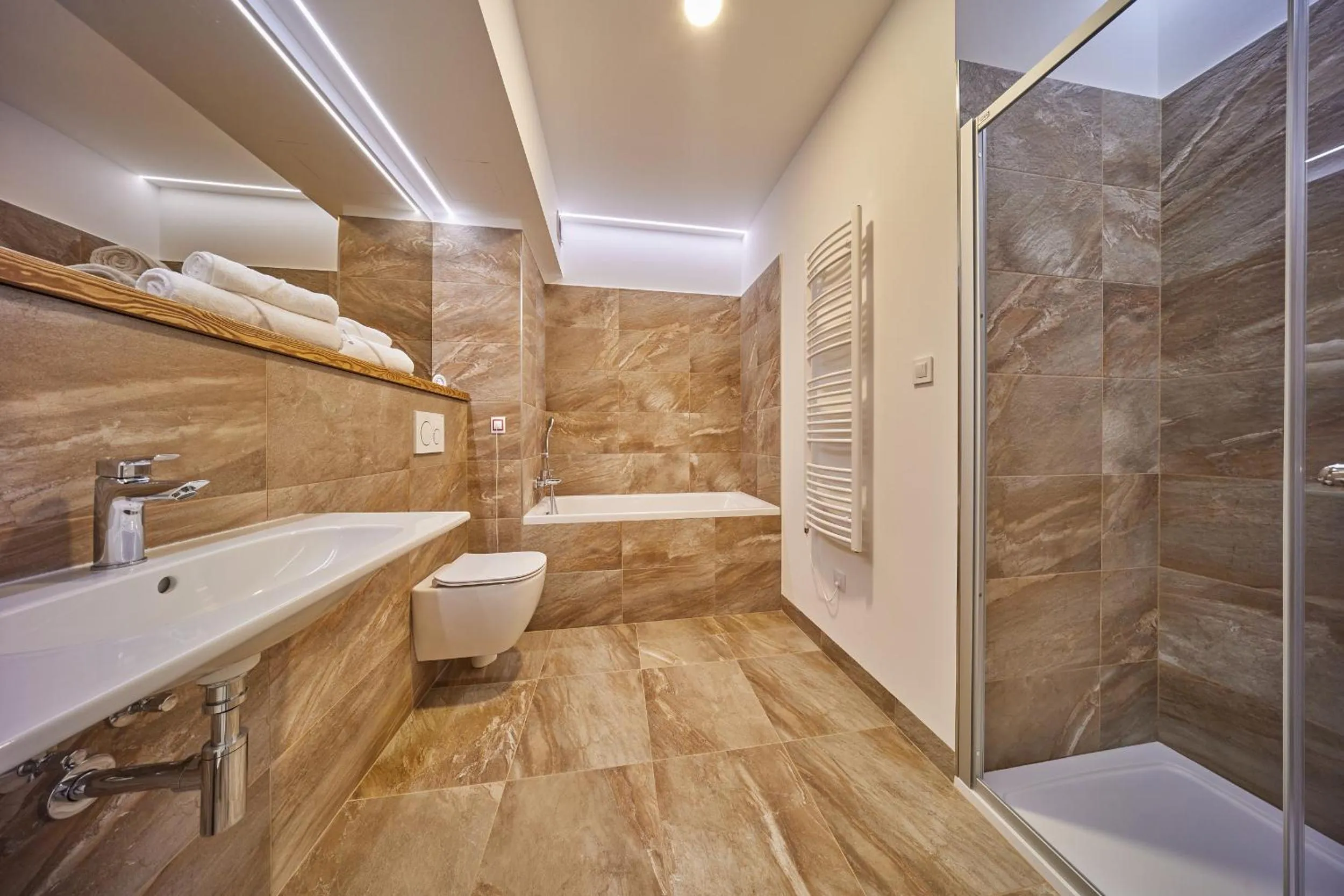 Bathroom in Hotel Hertz