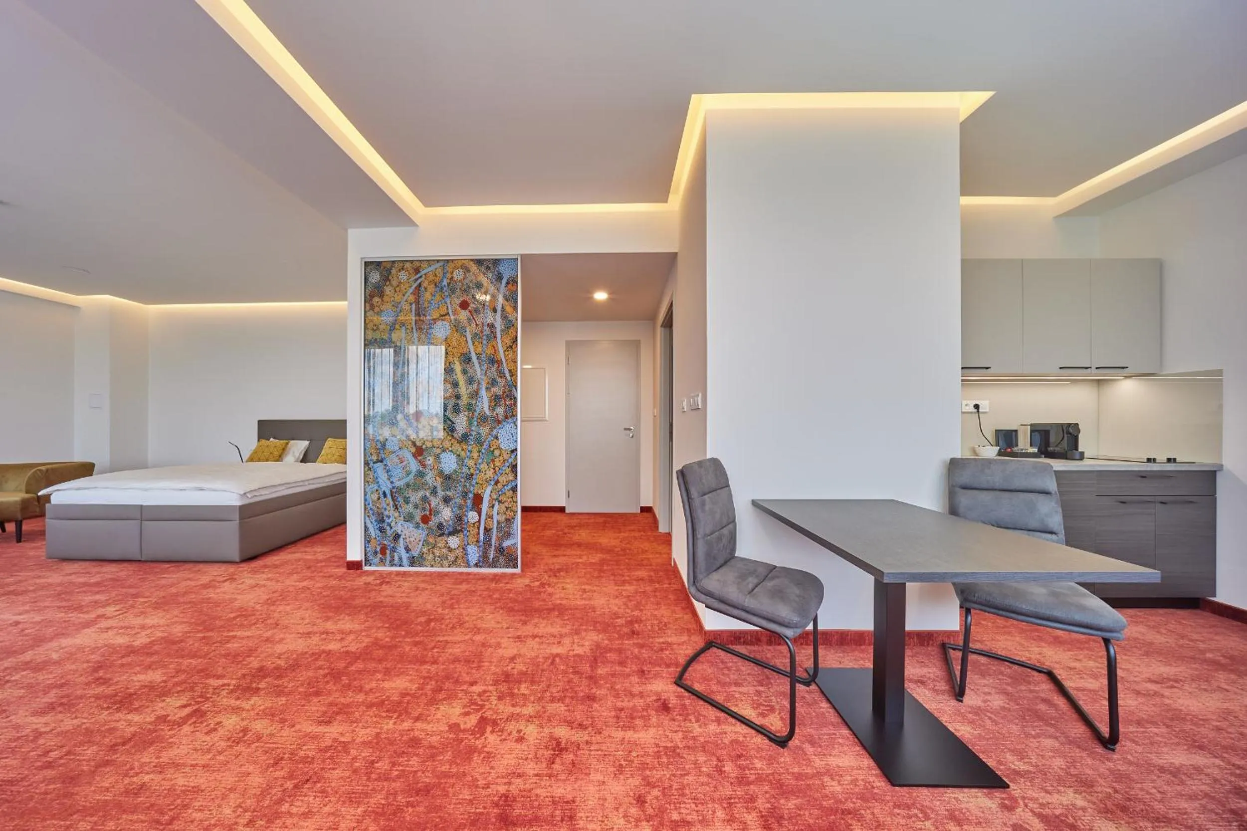 Living room in Hotel Hertz