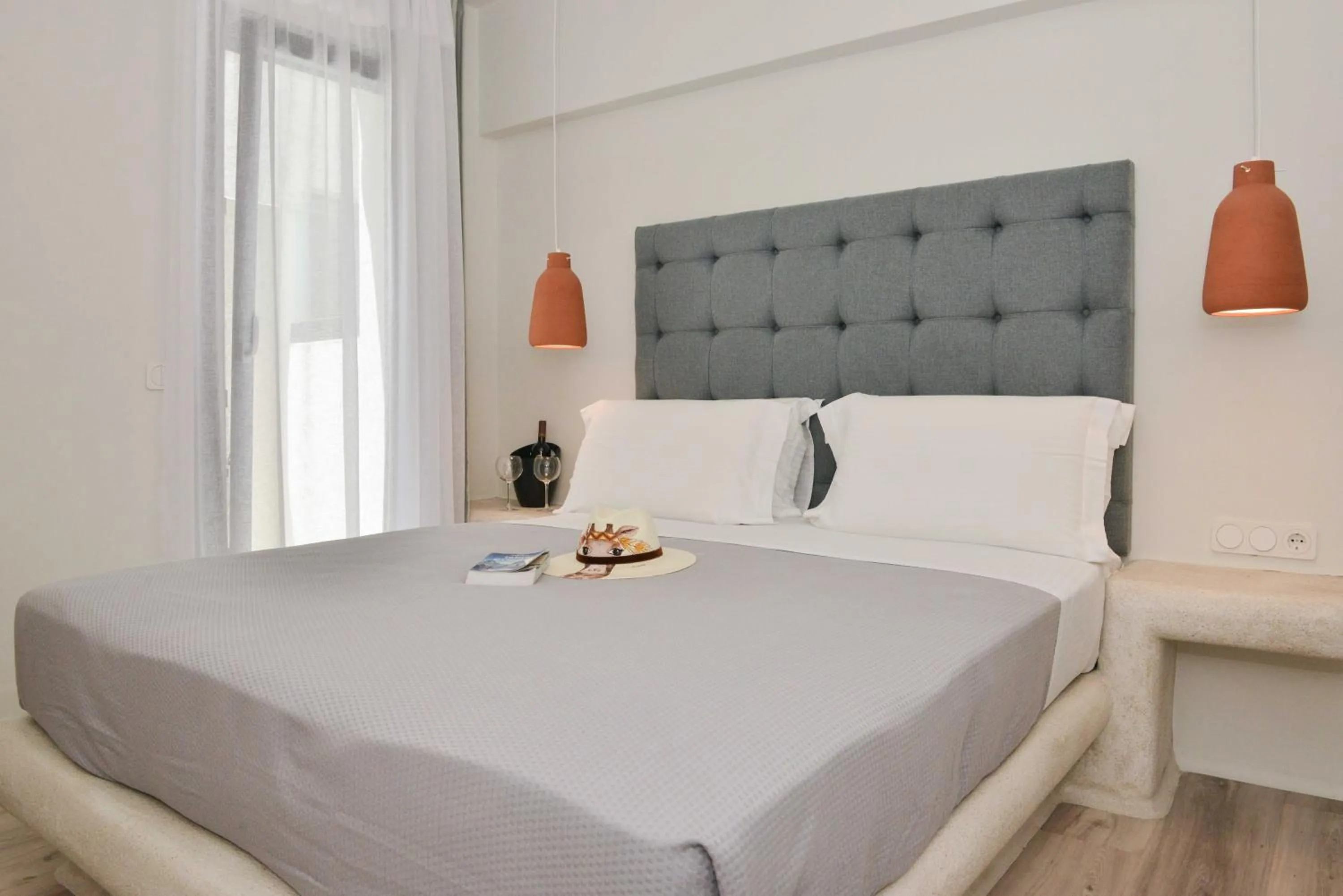 Bedroom, Bed in Princess Mare Hotel - Adults Only