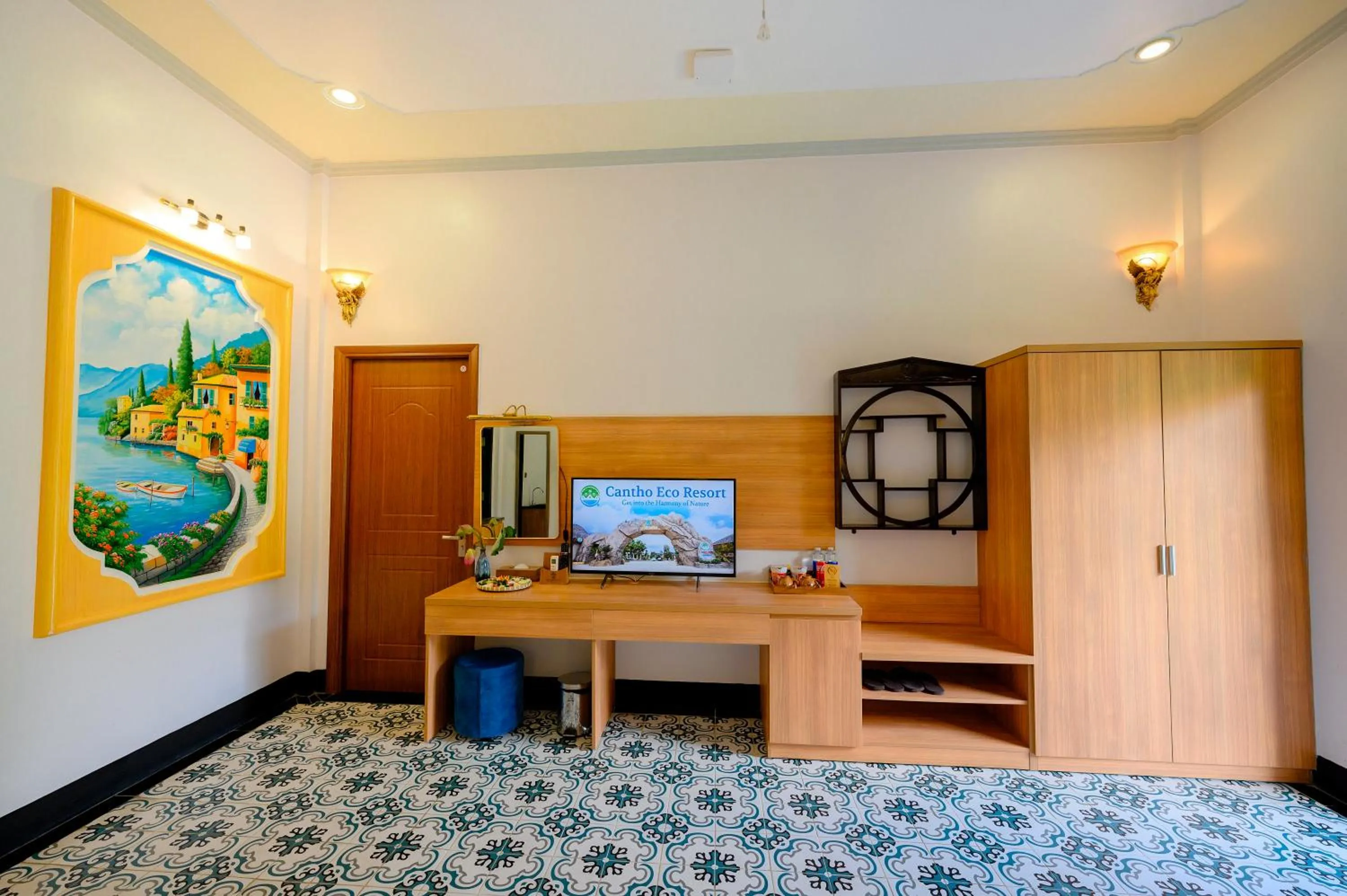 Bedroom, Bed in Cantho Eco Resort