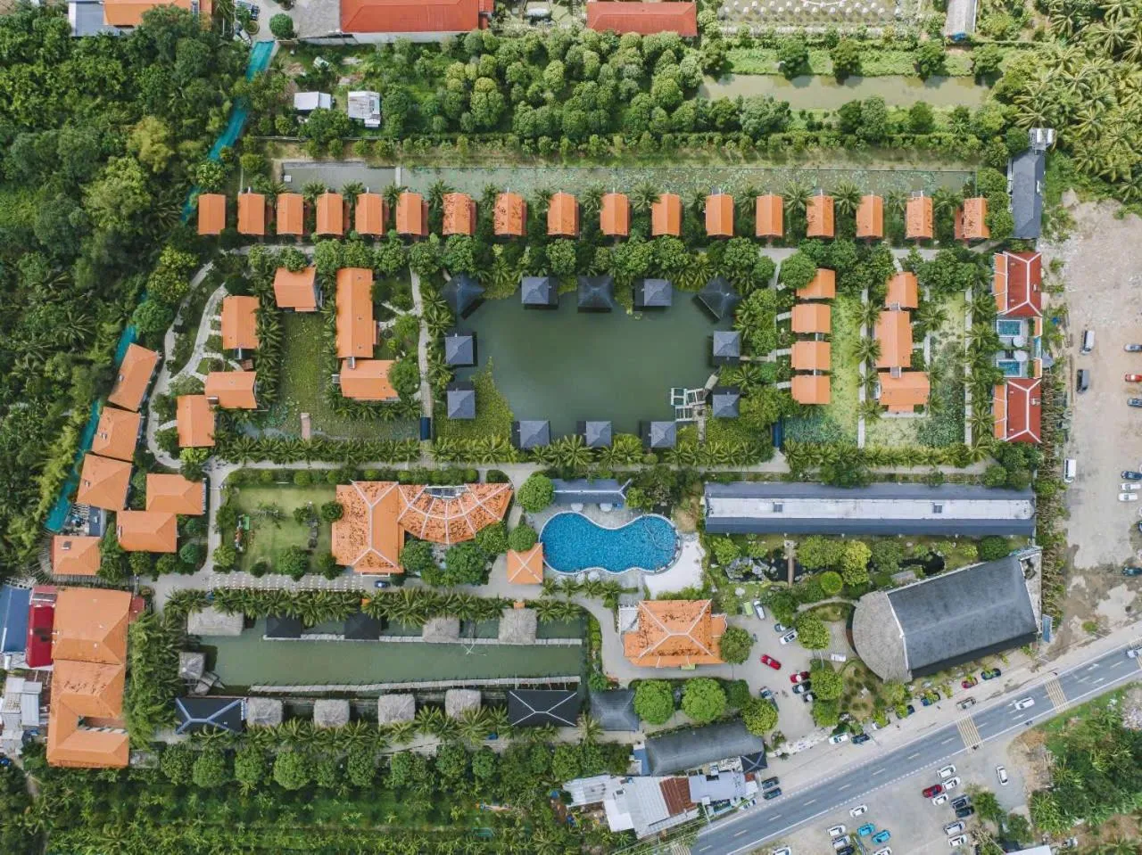 Property building in Cantho Eco Resort