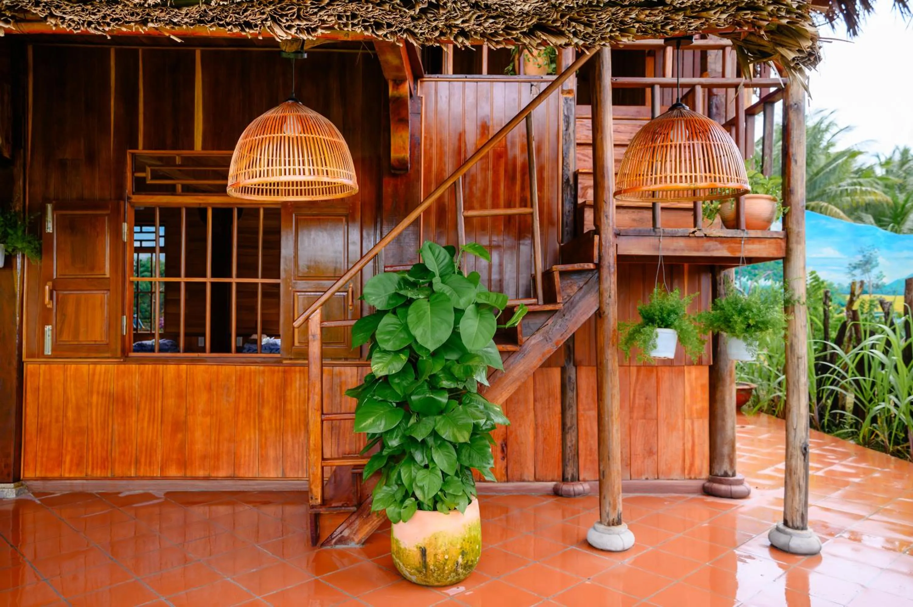 Property building in Cantho Eco Resort