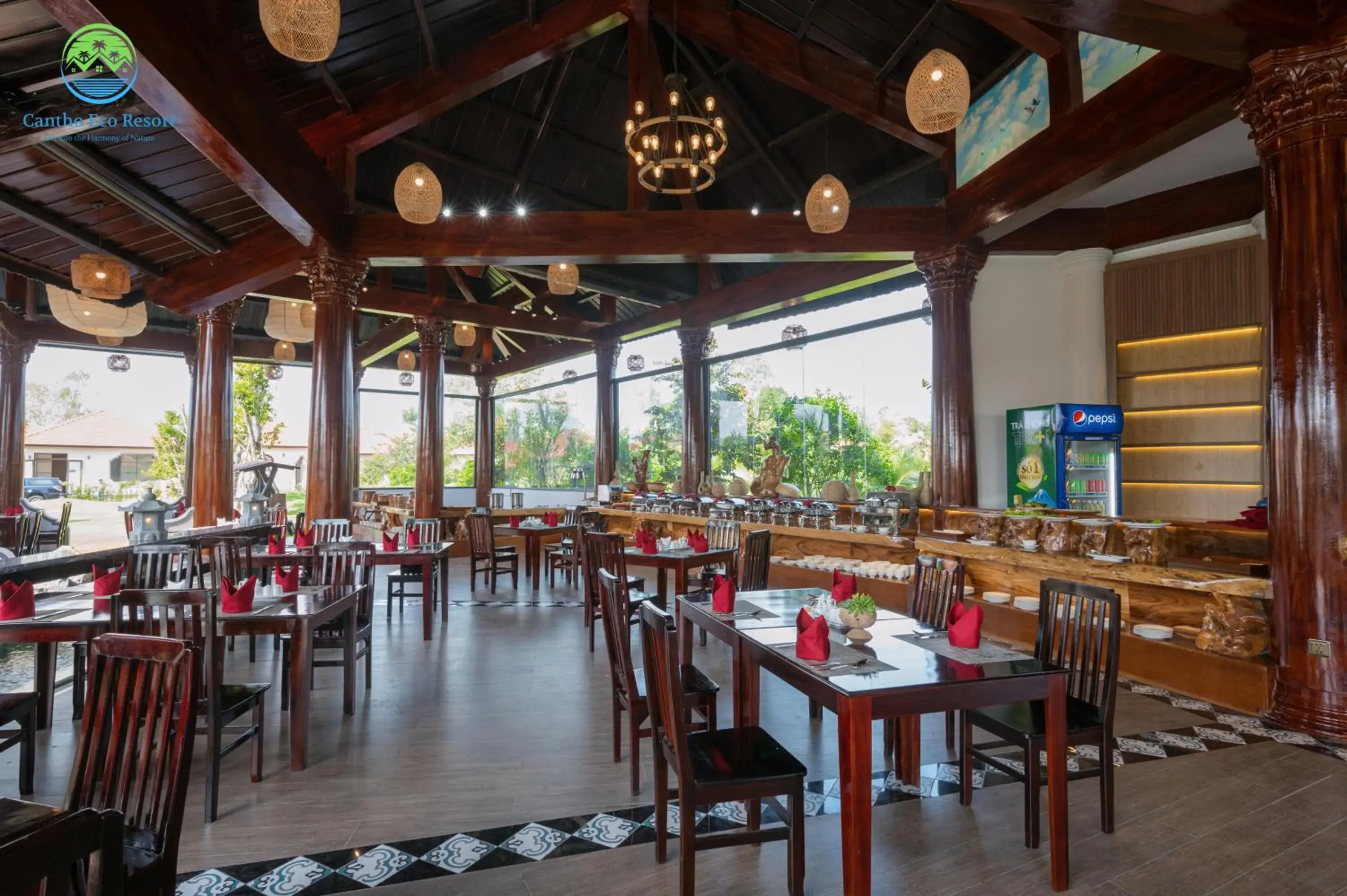 Restaurant/places to eat in Cantho Eco Resort Restaurant/places to eat in Cantho Eco Resort