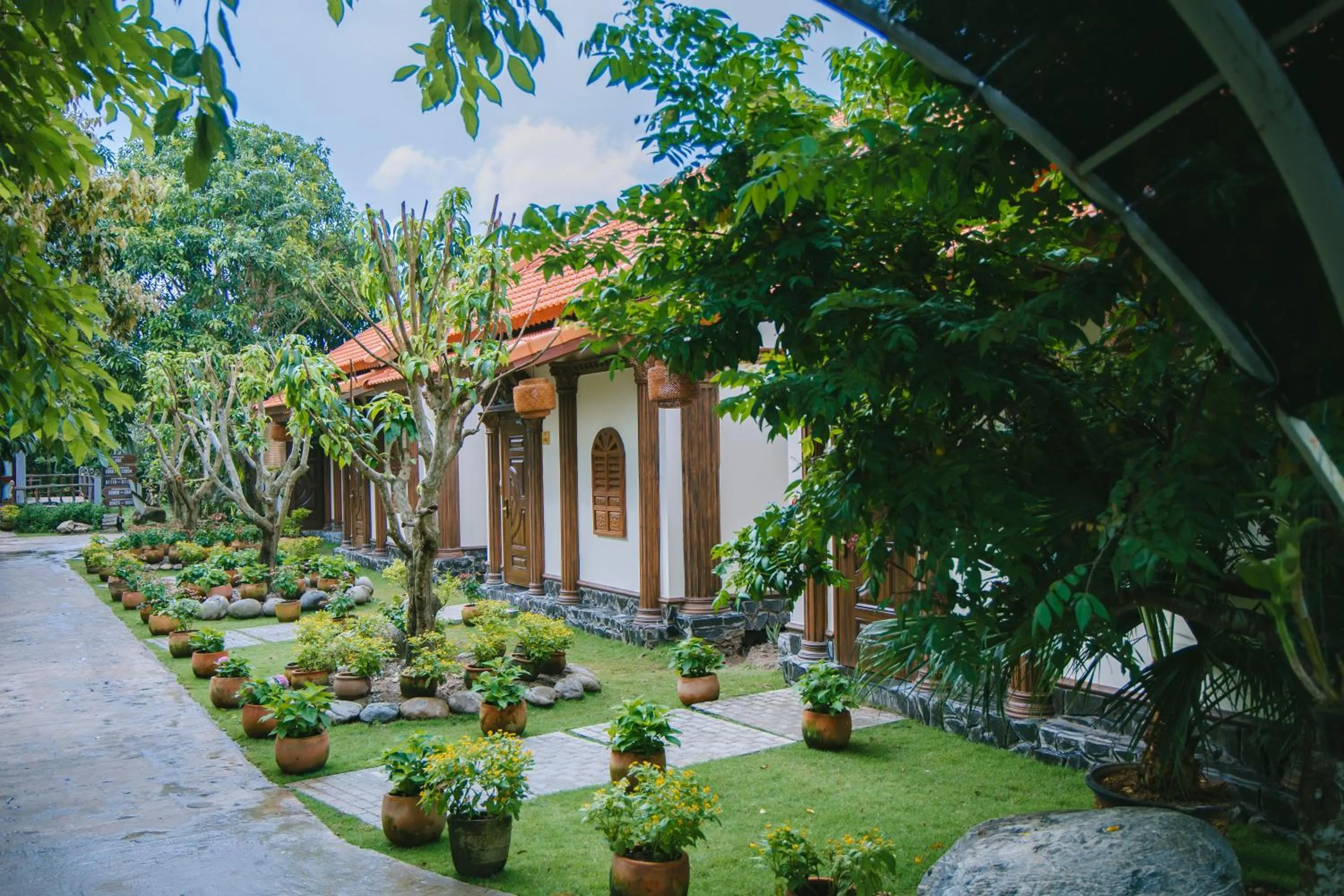 Property building in Cantho Eco Resort