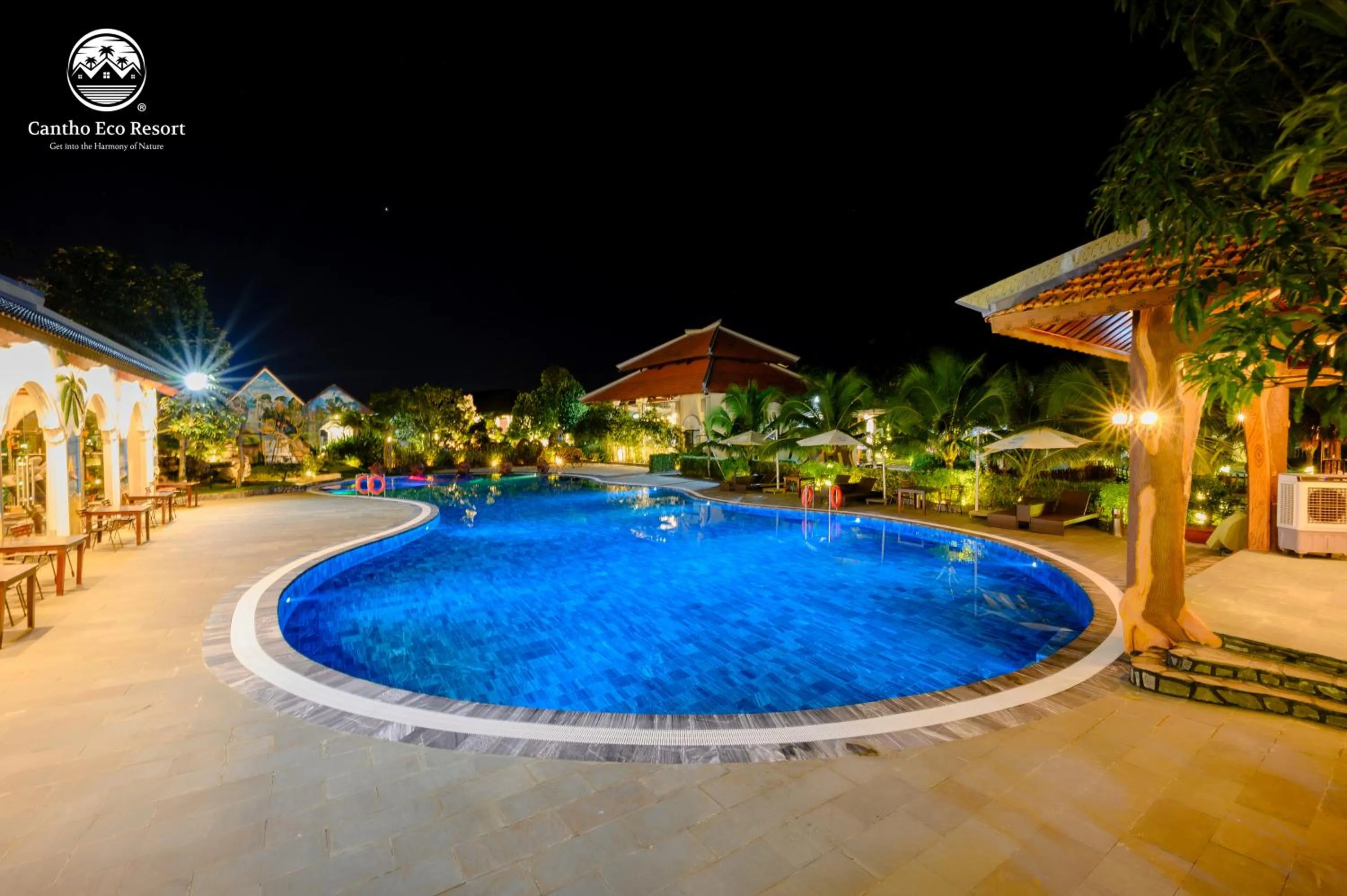 Swimming pool in Cantho Eco Resort