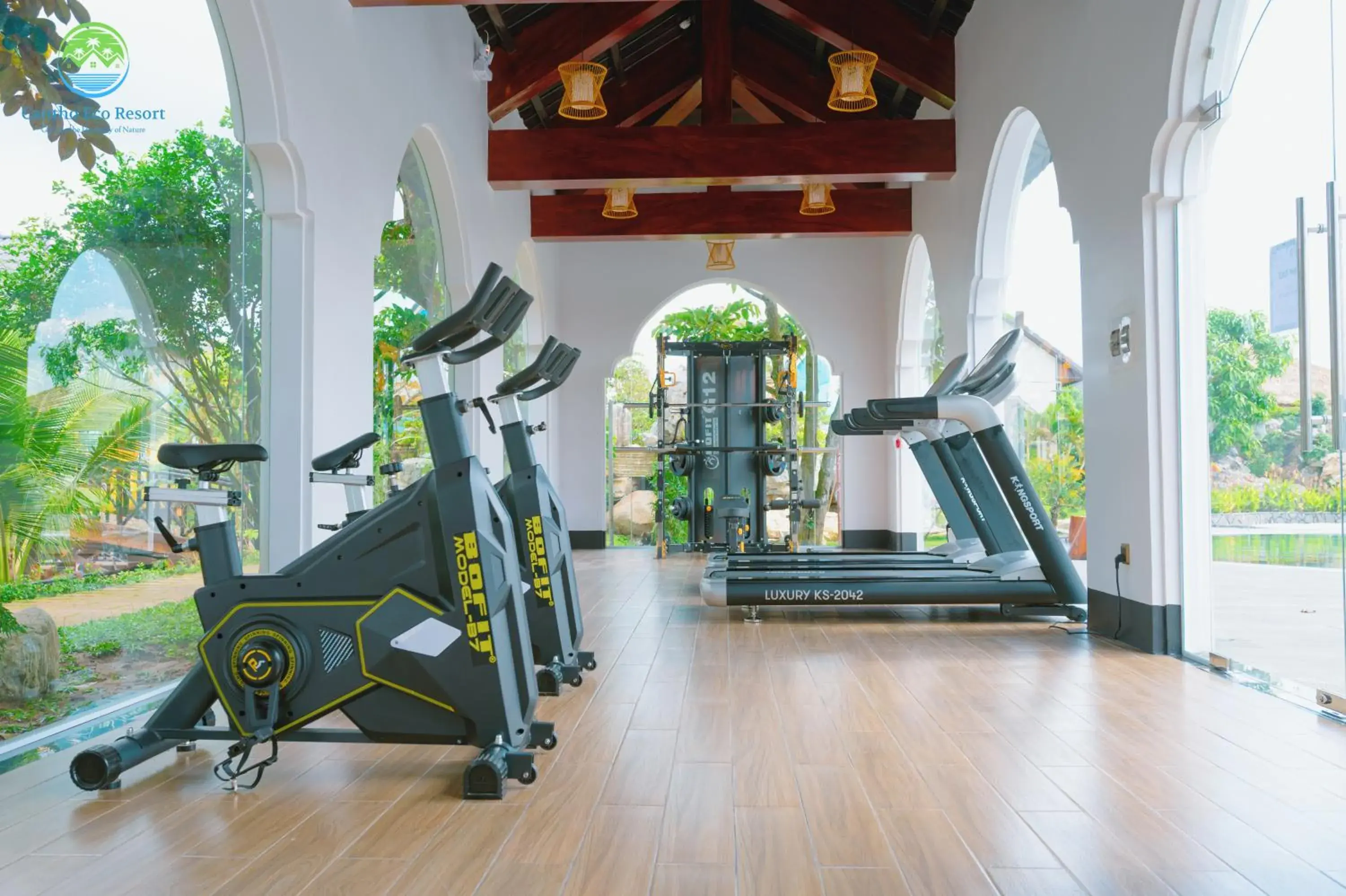 Fitness centre/facilities in Cantho Eco Resort Fitness centre/facilities in Cantho Eco Resort