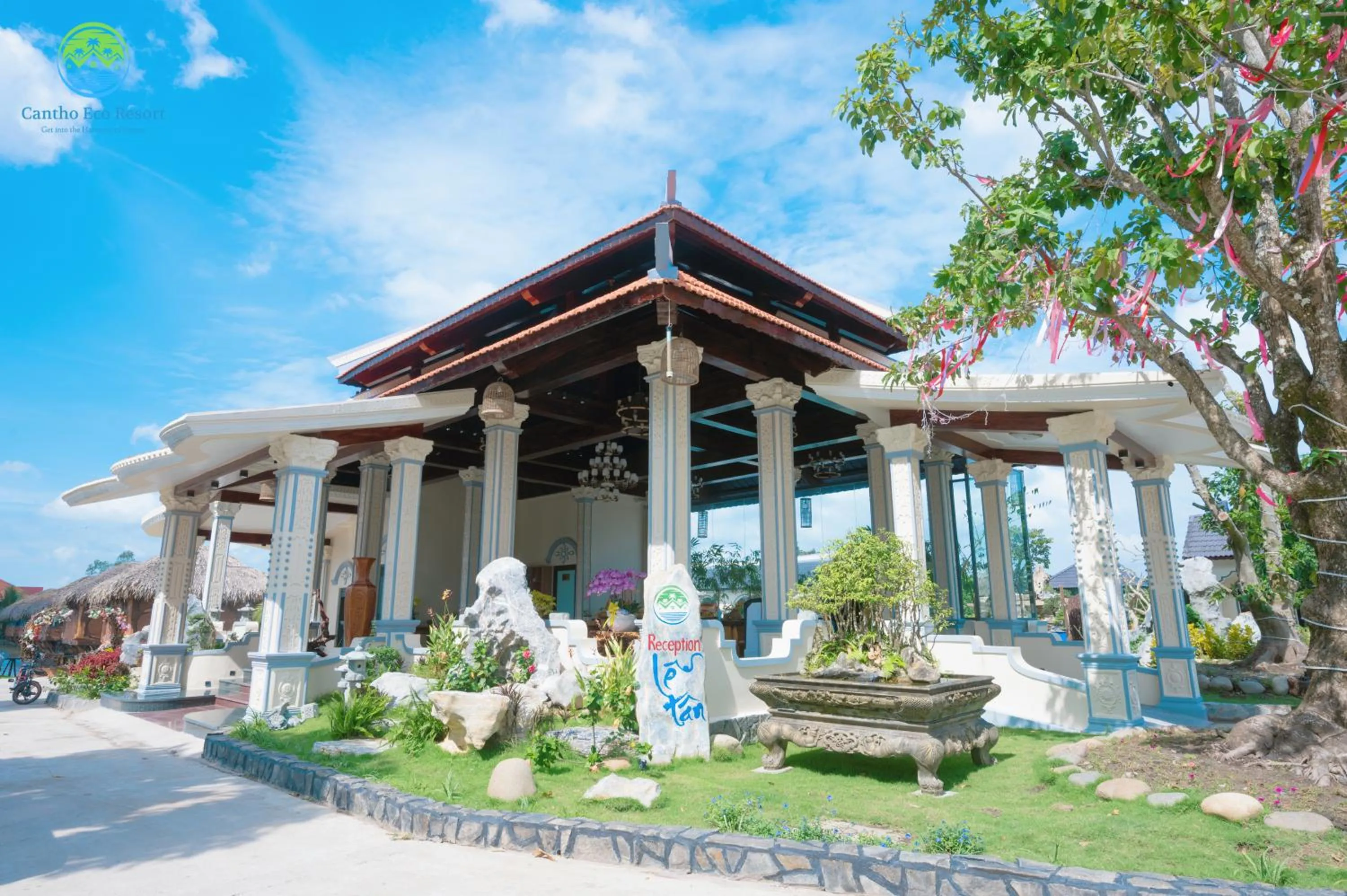 Property building in Cantho Eco Resort