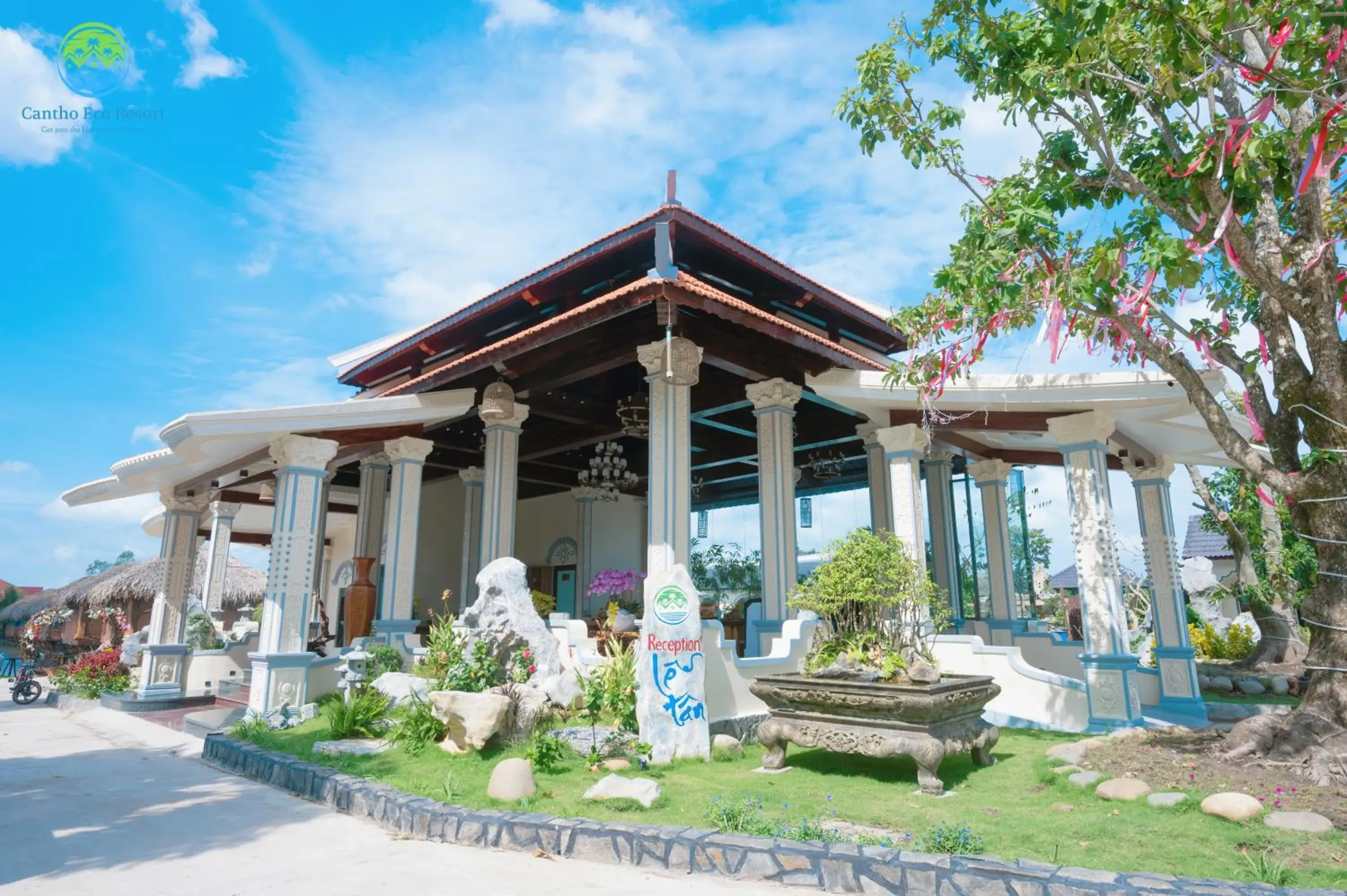 Property building in Cantho Eco Resort Property building in Cantho Eco Resort