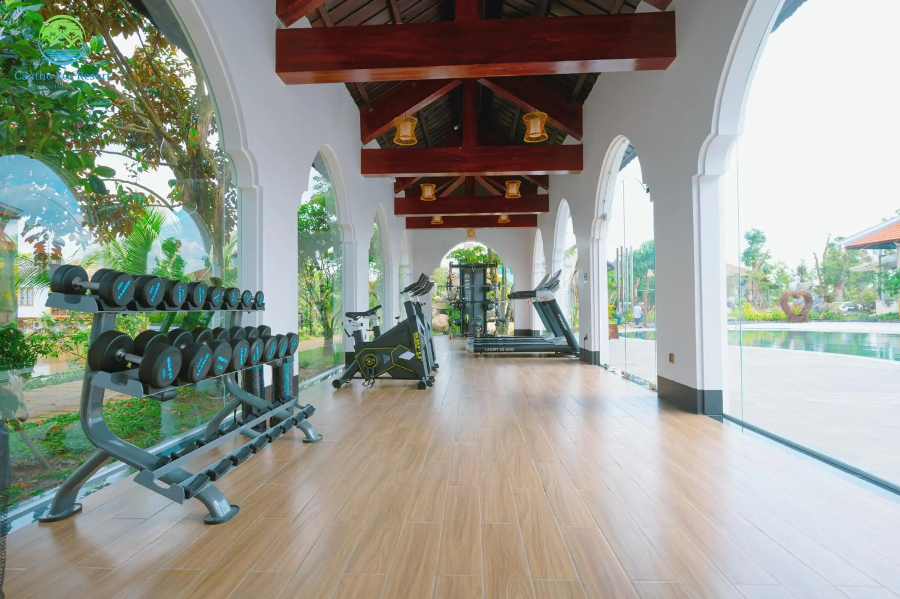 Fitness centre/facilities in Cantho Eco Resort Fitness centre/facilities in Cantho Eco Resort