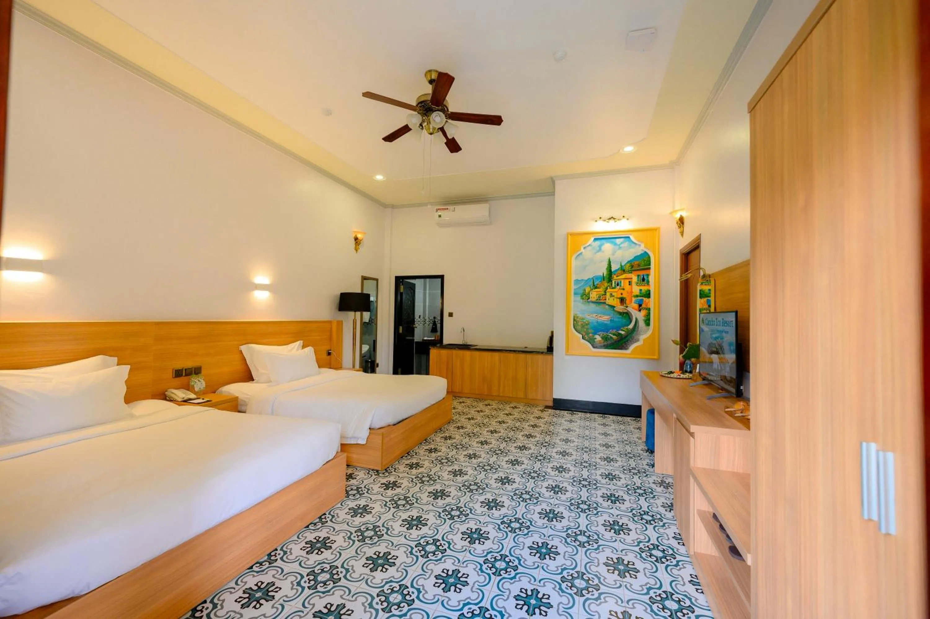 Photo of the whole room, Bed in Cantho Eco Resort
