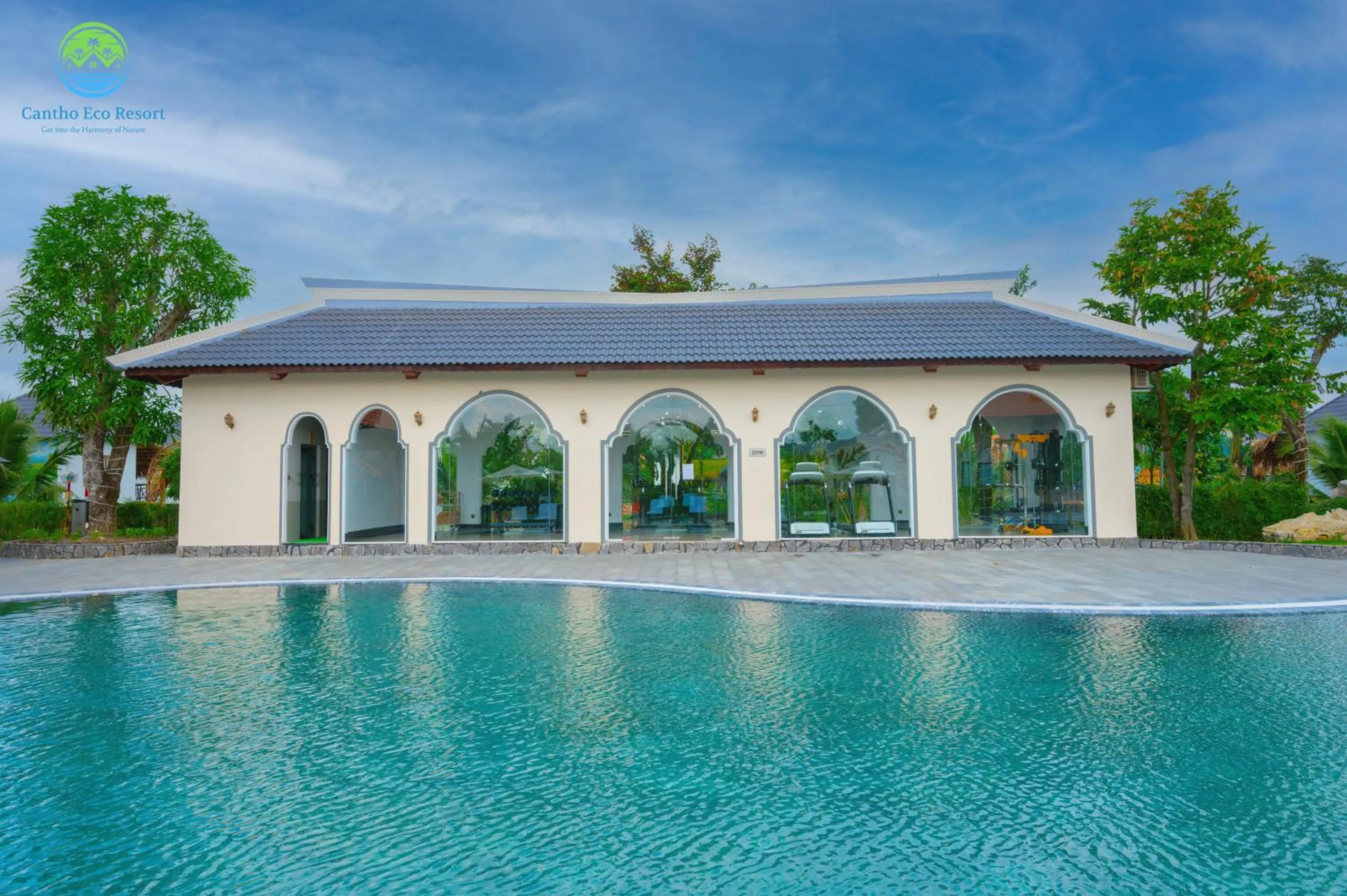 Swimming pool in Cantho Eco Resort