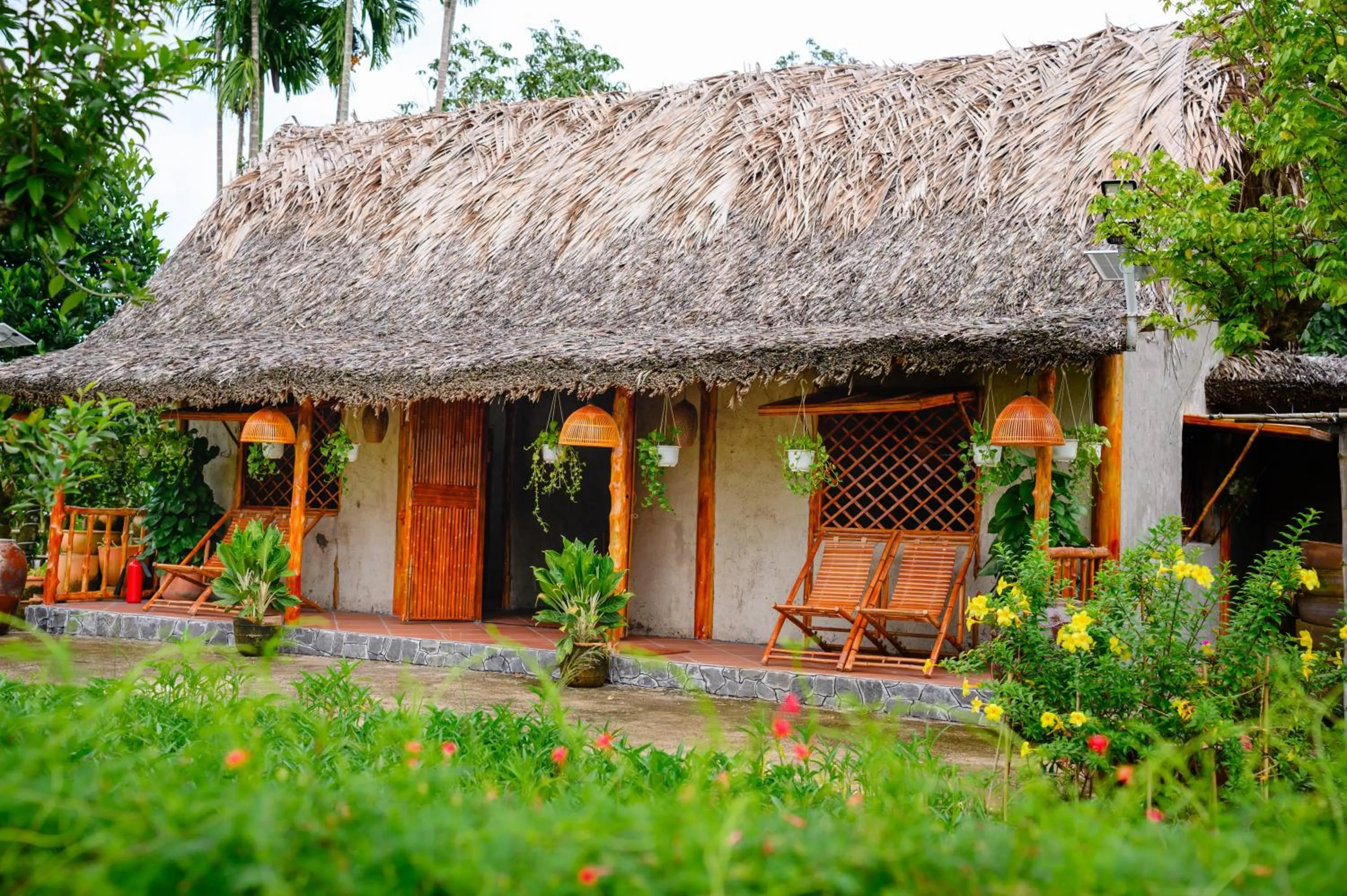 Garden view in Cantho Eco Resort