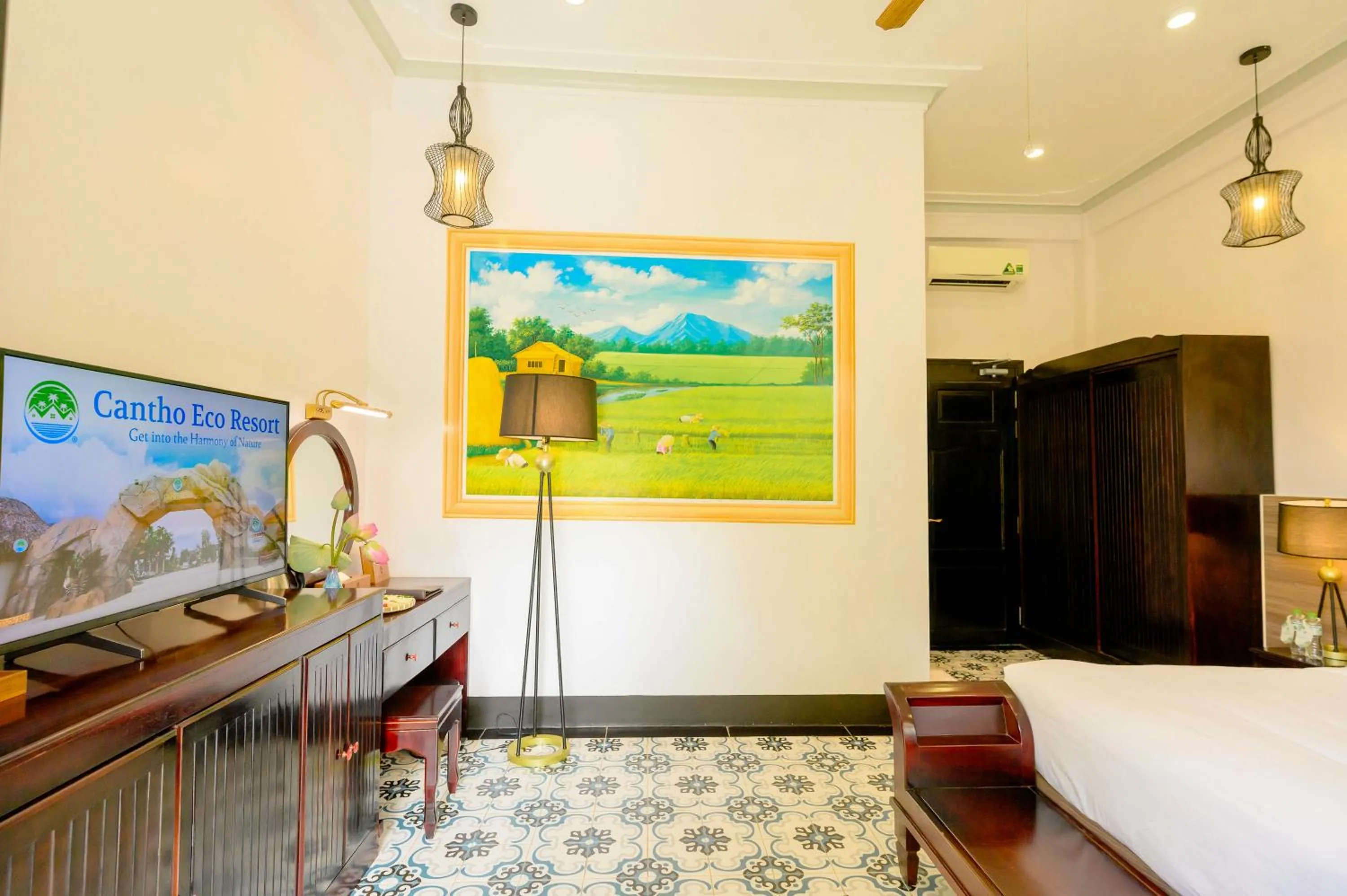 Bedroom, Bed in Cantho Eco Resort