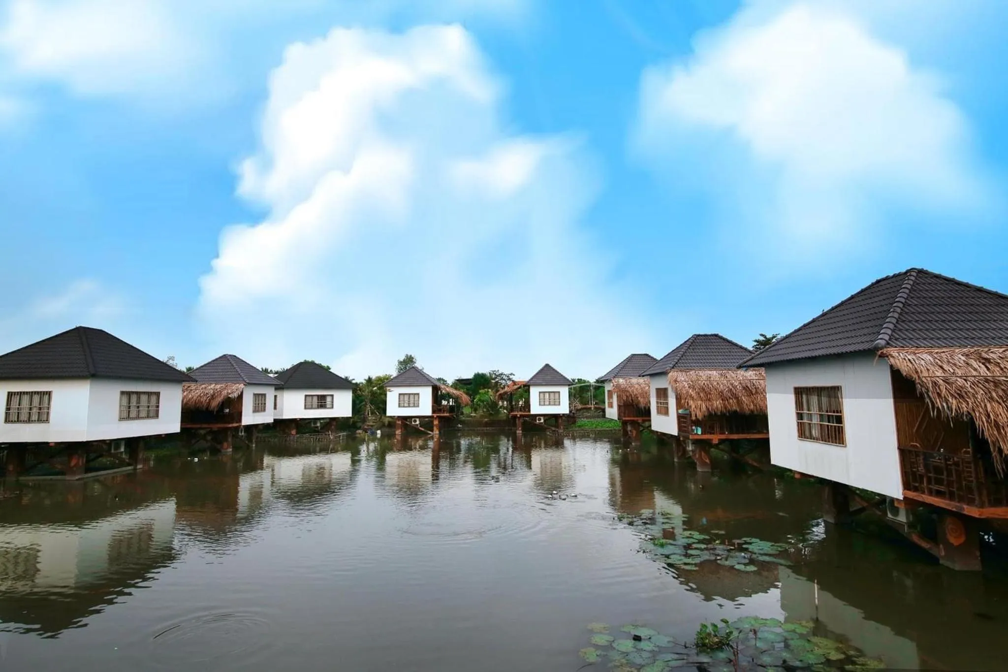 Property building in Cantho Eco Resort