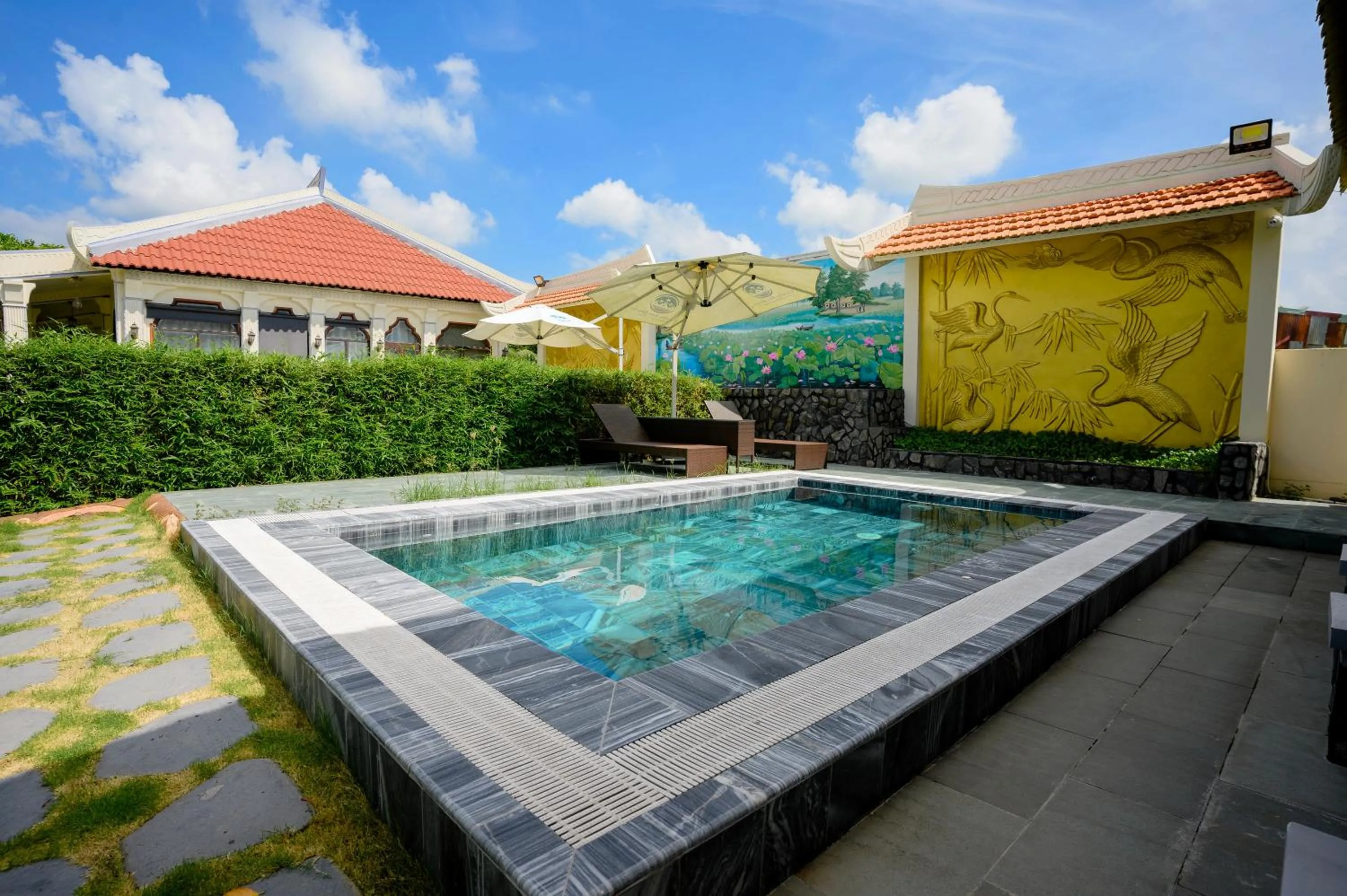 Garden view in Cantho Eco Resort