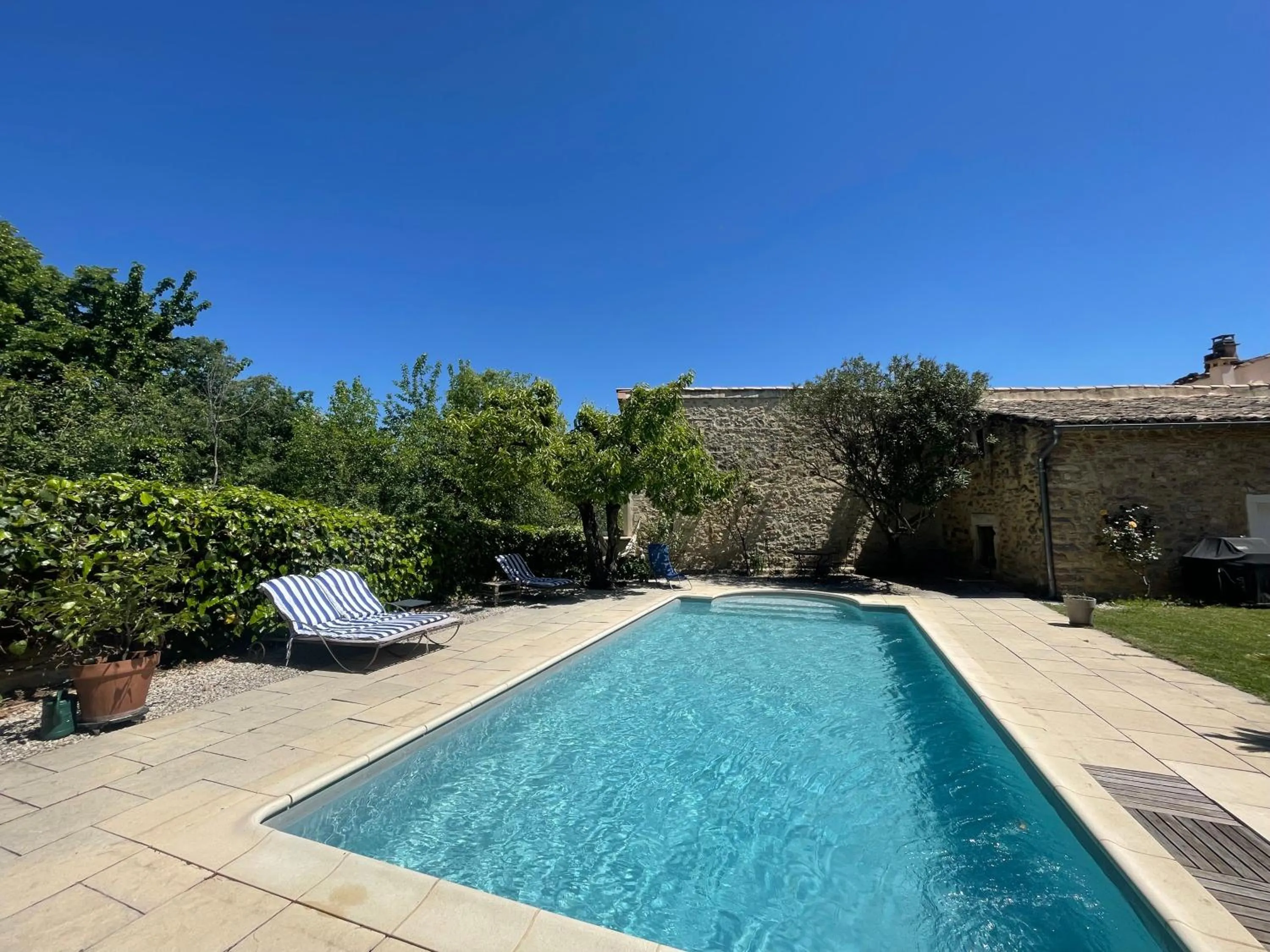 Garden in Maison des Bourgades