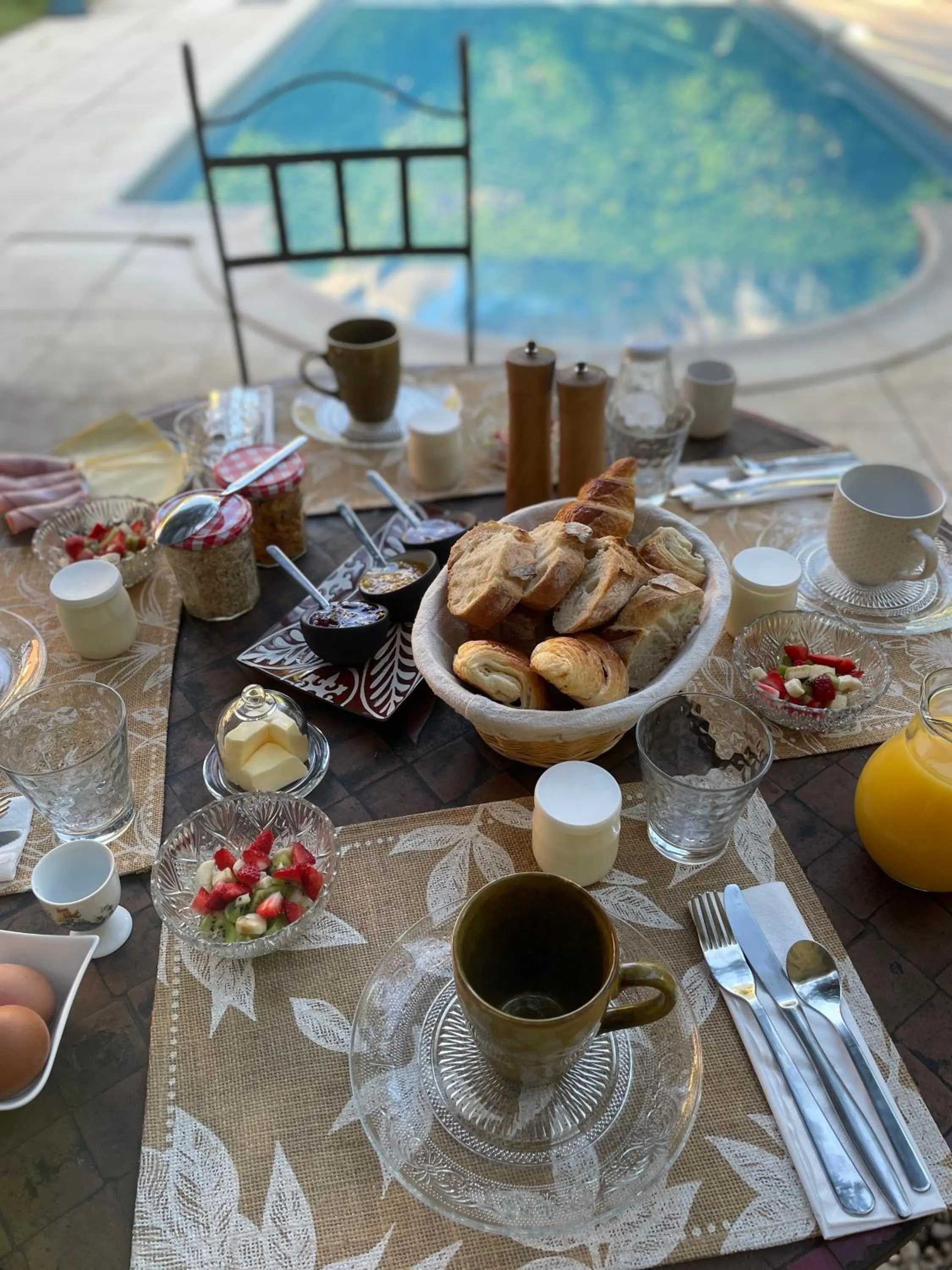 Garden in Maison des Bourgades