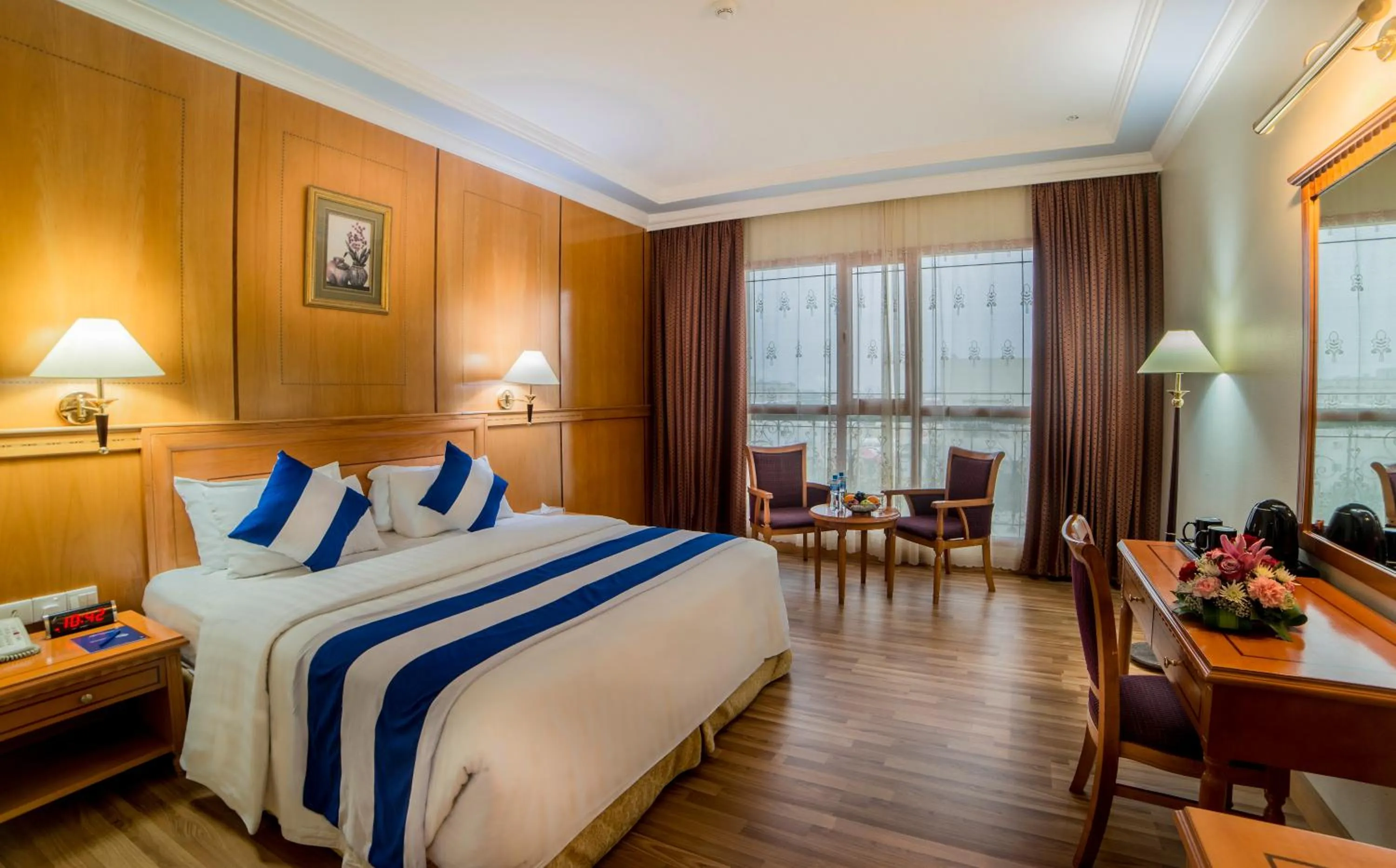 Decorative detail in Swiss International Palace Hotel Manama