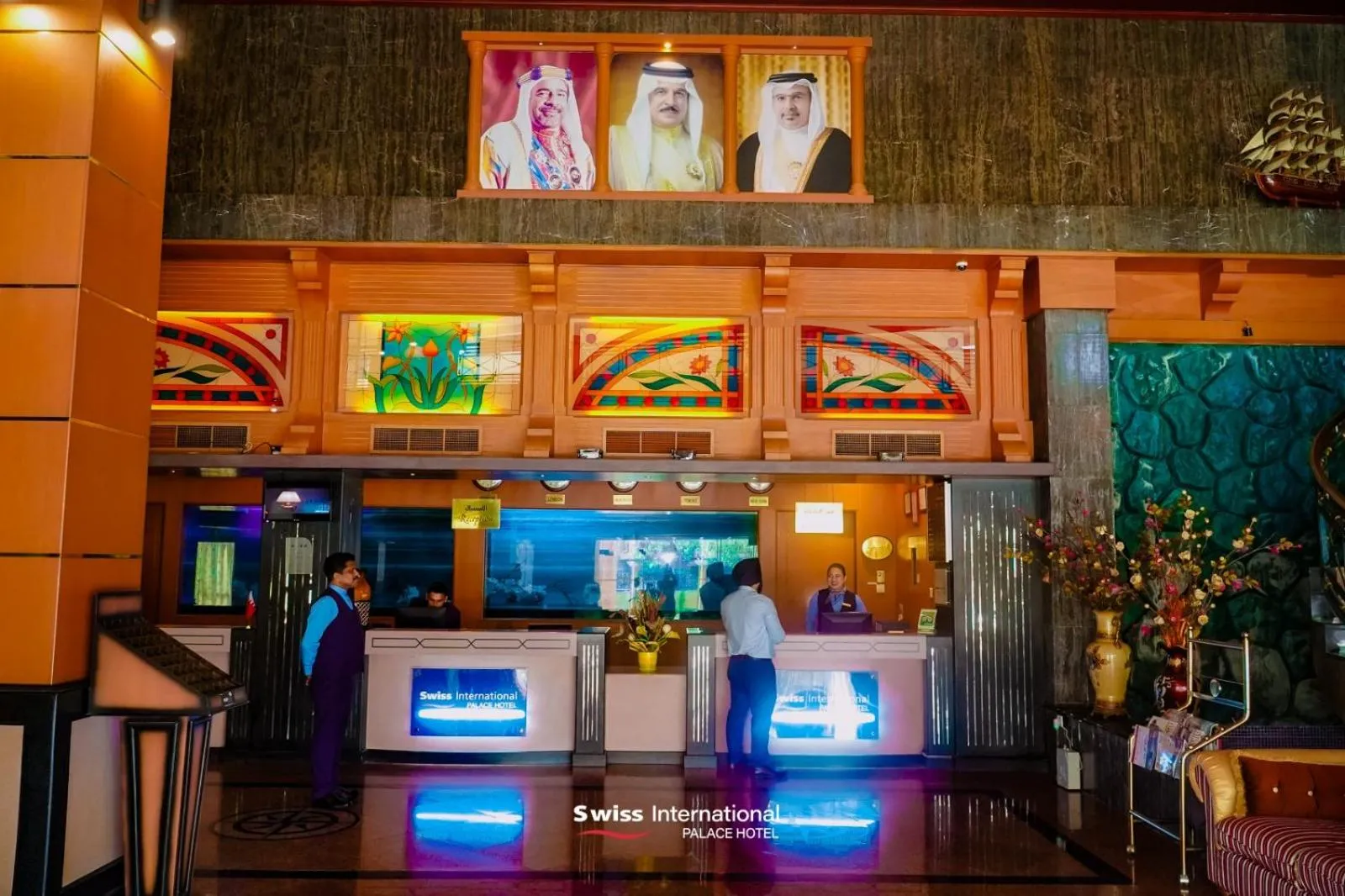 Lobby or reception in Swiss International Palace Hotel Manama