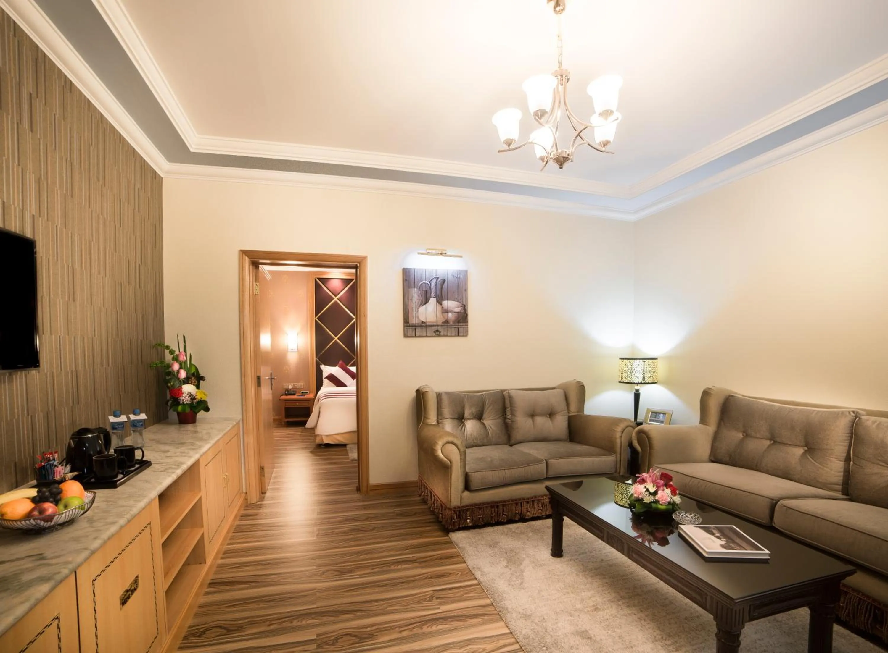 Living room in Swiss International Palace Hotel Manama