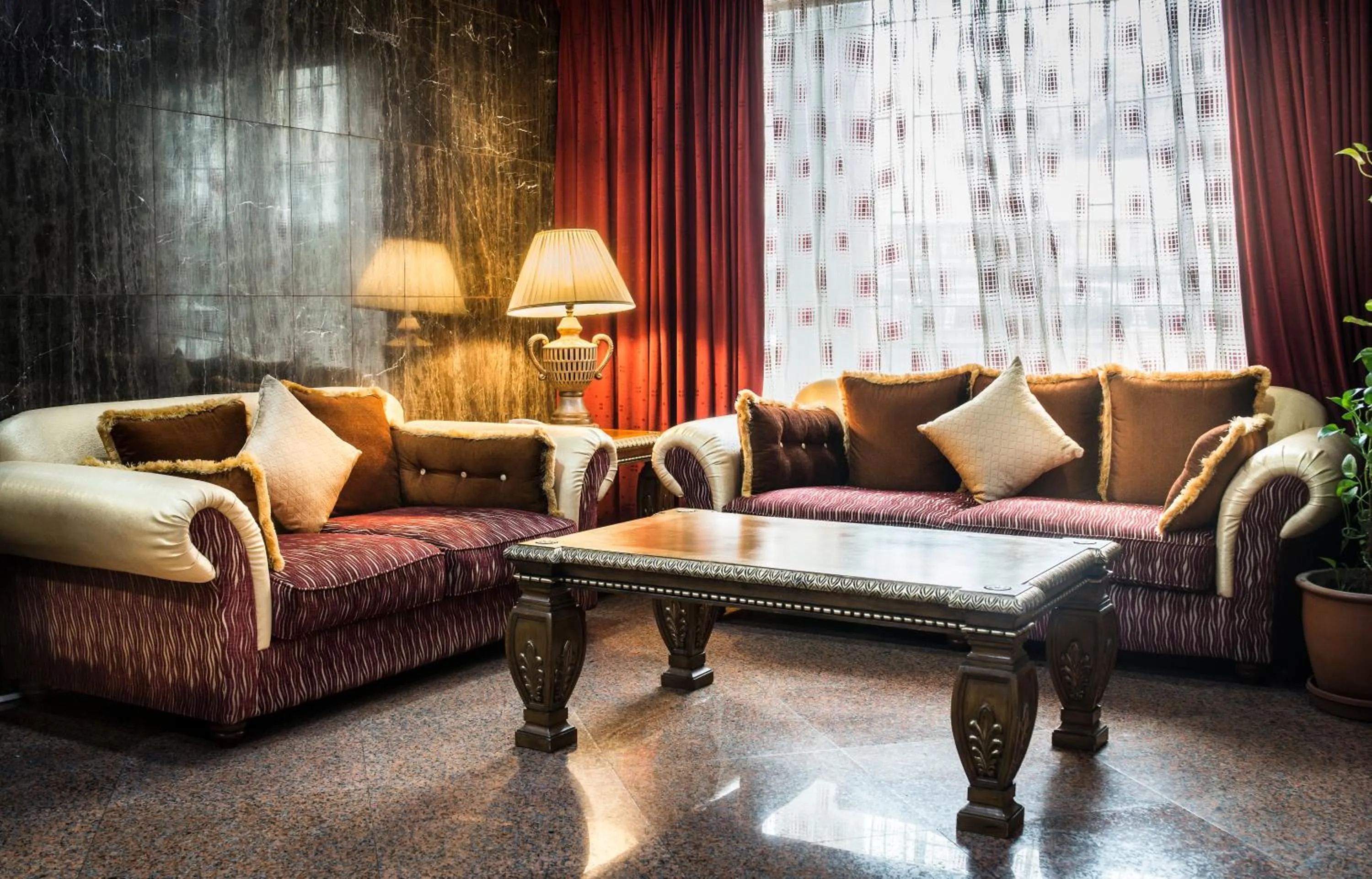 Lobby or reception in Swiss International Palace Hotel Manama